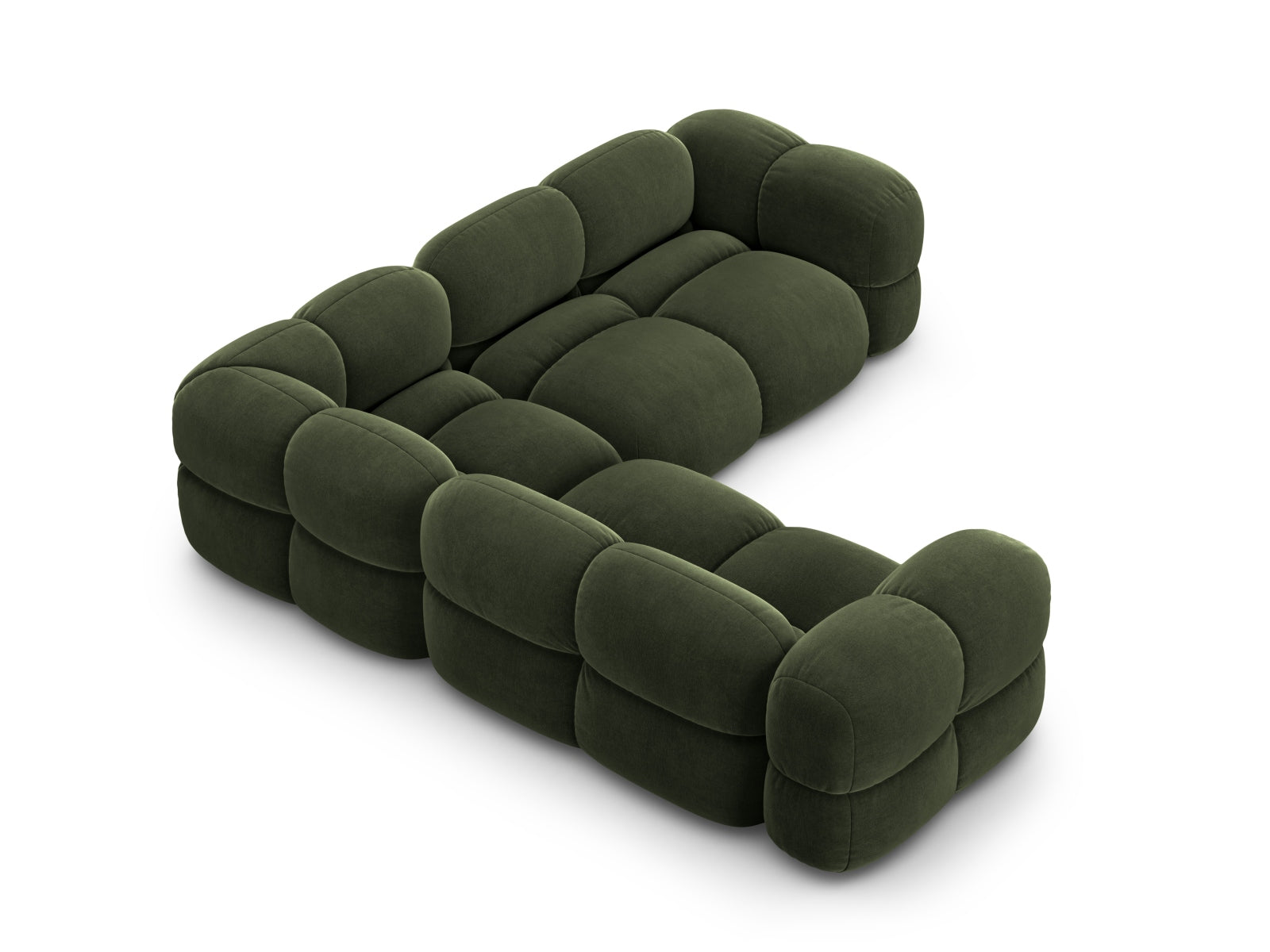 Erleben Sie das Loretto Velour Ecksofa 250cm – ein luxuriöses 4-Sitzer Sofa, das modernes Design und höchsten Komfort vereint. Ideal für Ihr Zuhause!