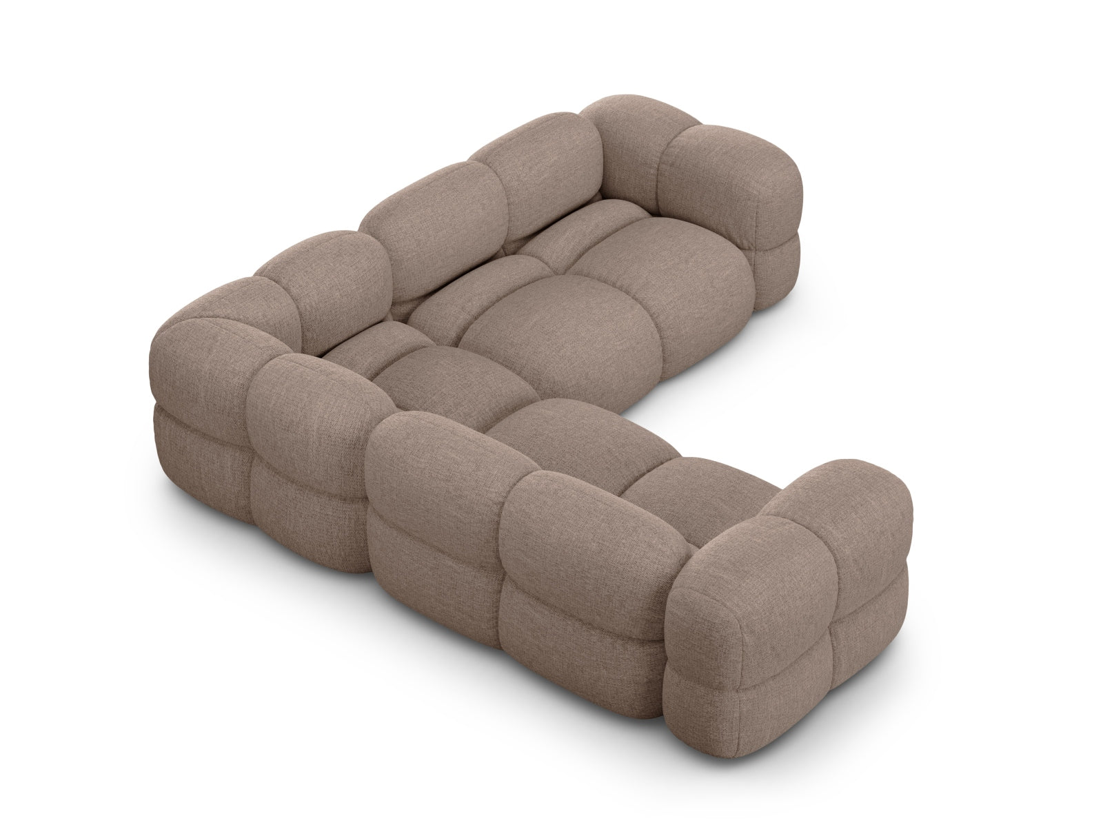 Erleben Sie das Loretto Ecksofa 250cm – ein elegantes 4-Sitzer Möbelstück, das Komfort und Stil vereint. Ideal für Ihr Wohnzimmer!