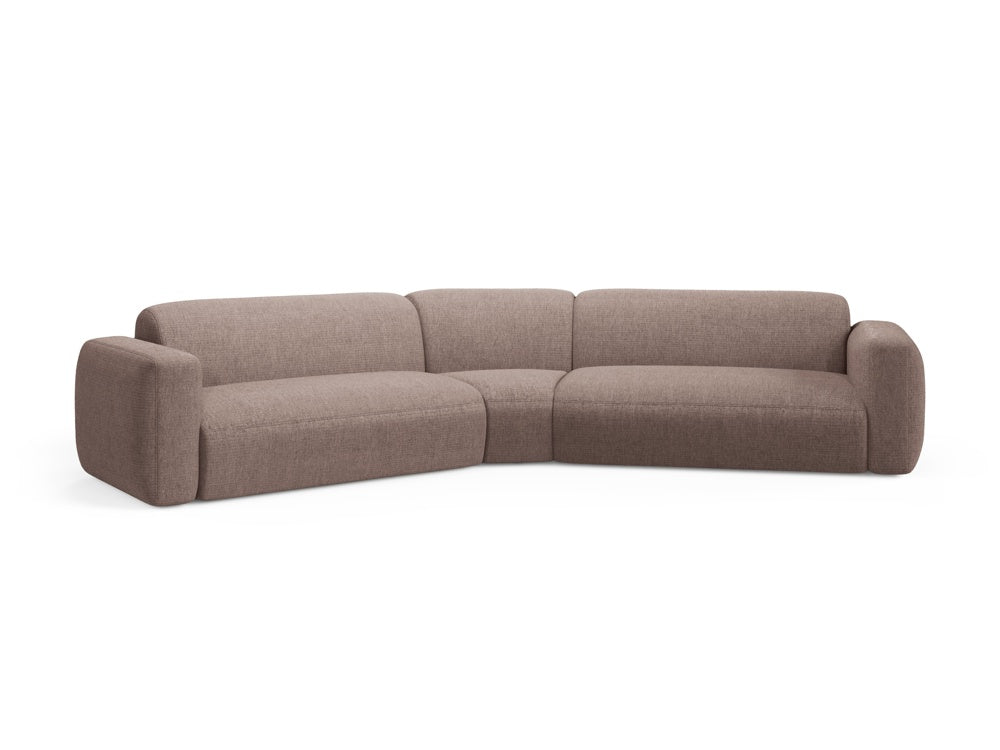 Strino Modular Symmetrical Ecksofa 3 Sitzer in Cappuccino präsentiert im Onlineshop von KAQTU Design AG. Ecksofa ist von Cosmopolitan Design
