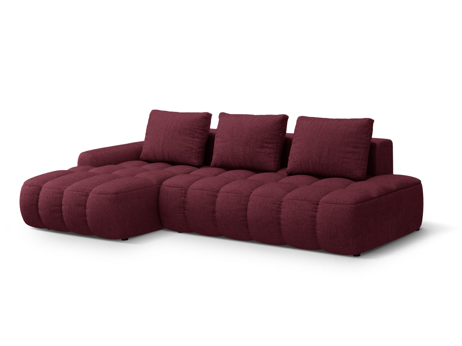 Erleben Sie das vielseitige Linz Ecksofa links mit praktischer Schlaffunktion und Stauraumbox – der perfekte Begleiter für Ihr Zuhause!