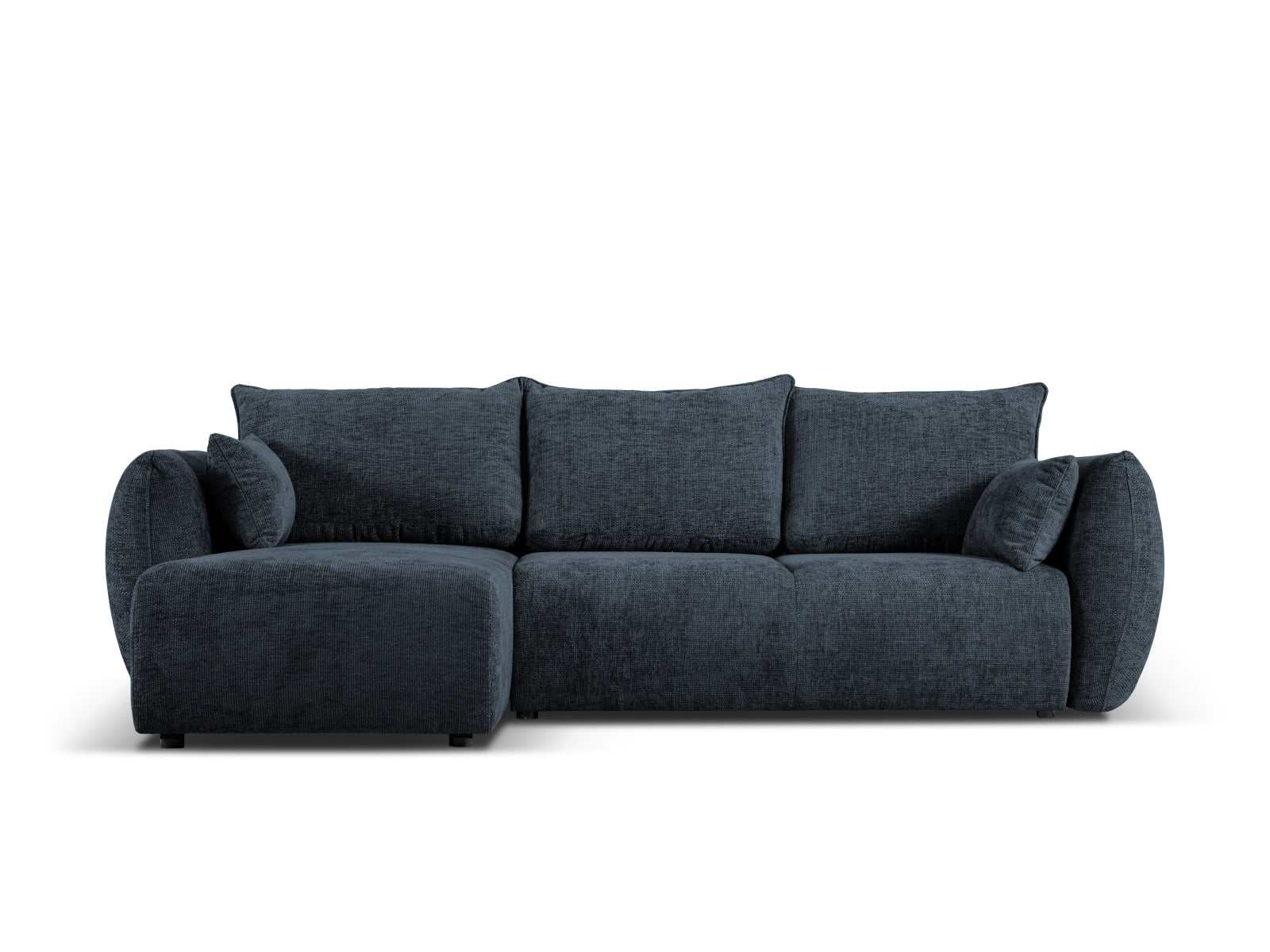4-Sitzer Ecksofa Matera mit Schlaffunktion und Stauraum, links in Royal Blue-Haga präsentiert im Onlineshop von KAQTU Design AG. Bettsofa links ist von Cosmopolitan Design
