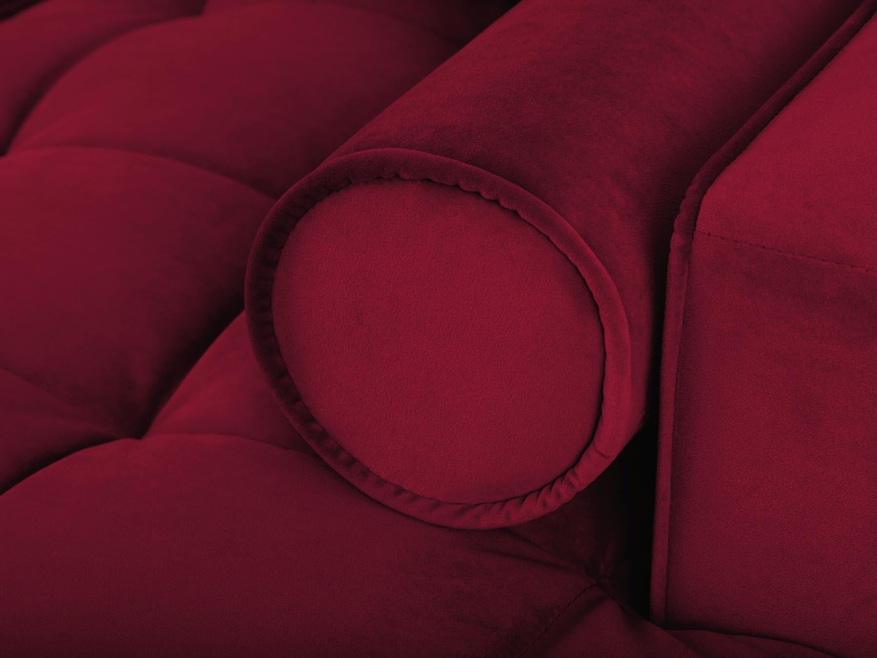 Elegantes 5-Sitzer Ecksofa links Aspen, perfekt für gemütliche Abende, mit cleverer Schlaffunktion und integriertem Stauraum.