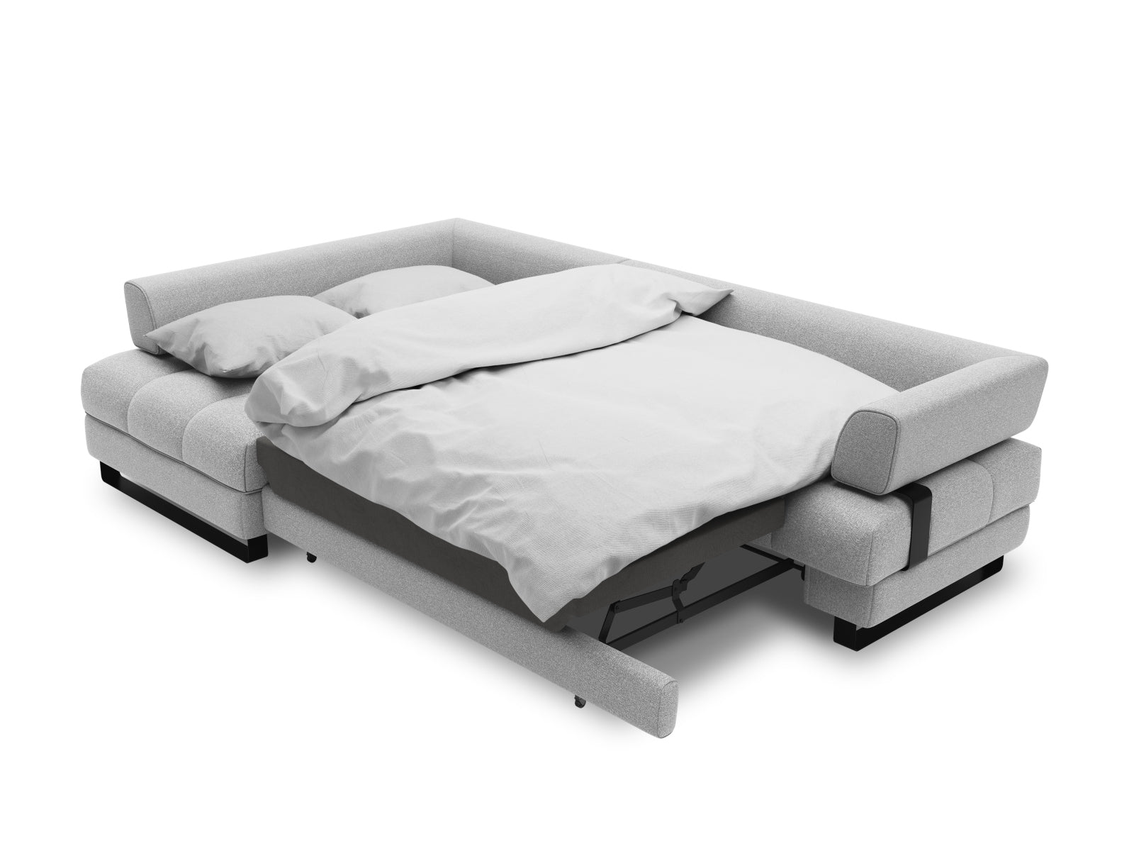 Entdecken Sie das Clinton Ecksofa von Cosmopolitan Design: elegantes 5-Sitzer Sofa mit praktischer Schlaffunktion und grosszügigem Stauraum für Ihr Zuhause!