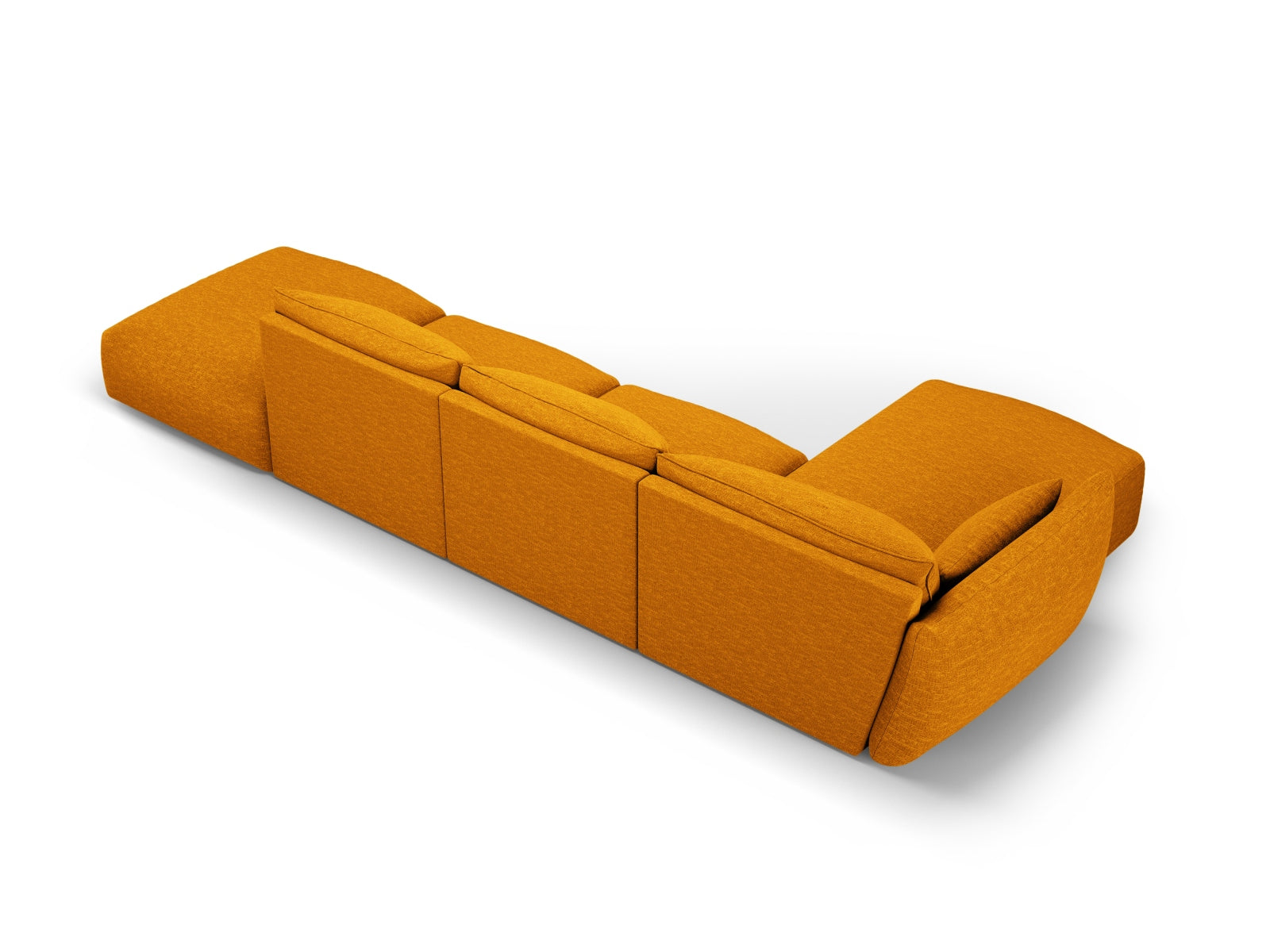 5-Sitzer Ecksofa links Matera in Yellow-Haga präsentiert im Onlineshop von KAQTU Design AG. Ecksofa links ist von Cosmopolitan Design