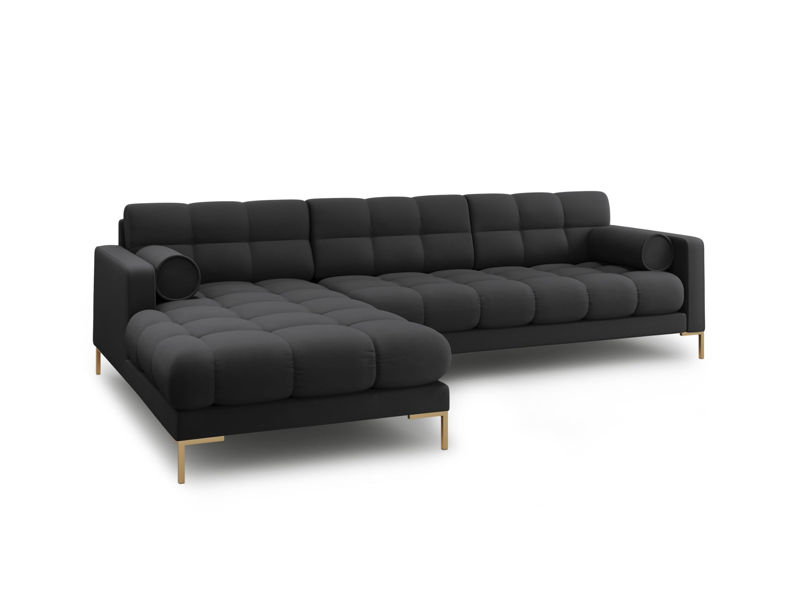 5-Sitzer Ecksofa links Bali in Dark Grey-Neve präsentiert im Onlineshop von KAQTU Design AG. Ecksofa links ist von Cosmopolitan Design