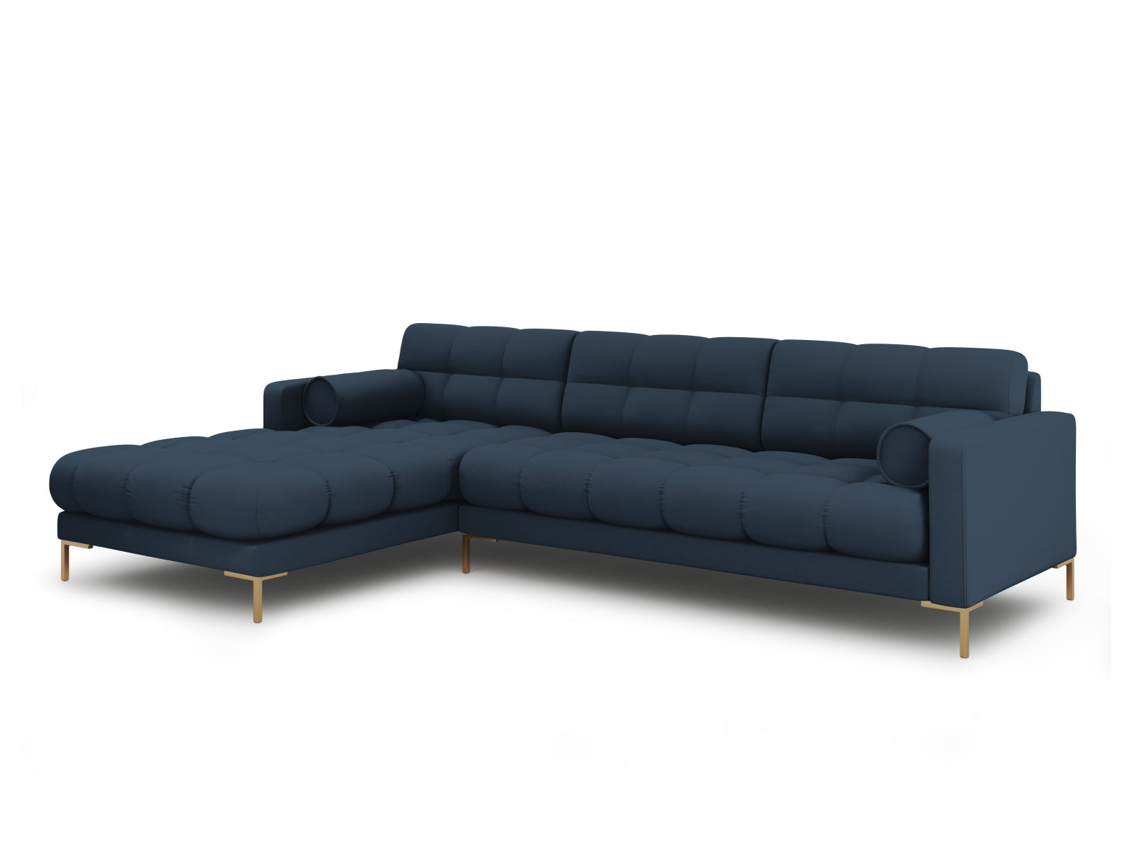 5-Sitzer Ecksofa links Bali in Blue-Neve präsentiert im Onlineshop von KAQTU Design AG. Ecksofa links ist von Cosmopolitan Design