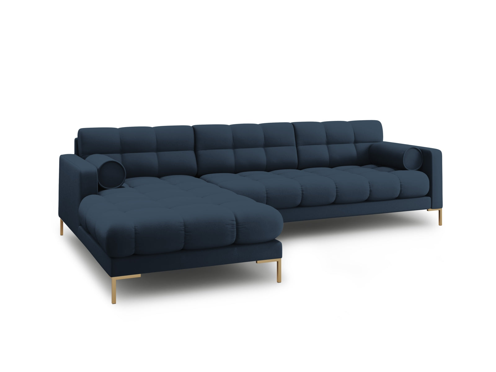 5-Sitzer Ecksofa links Bali in Blue-Neve präsentiert im Onlineshop von KAQTU Design AG. Ecksofa links ist von Cosmopolitan Design