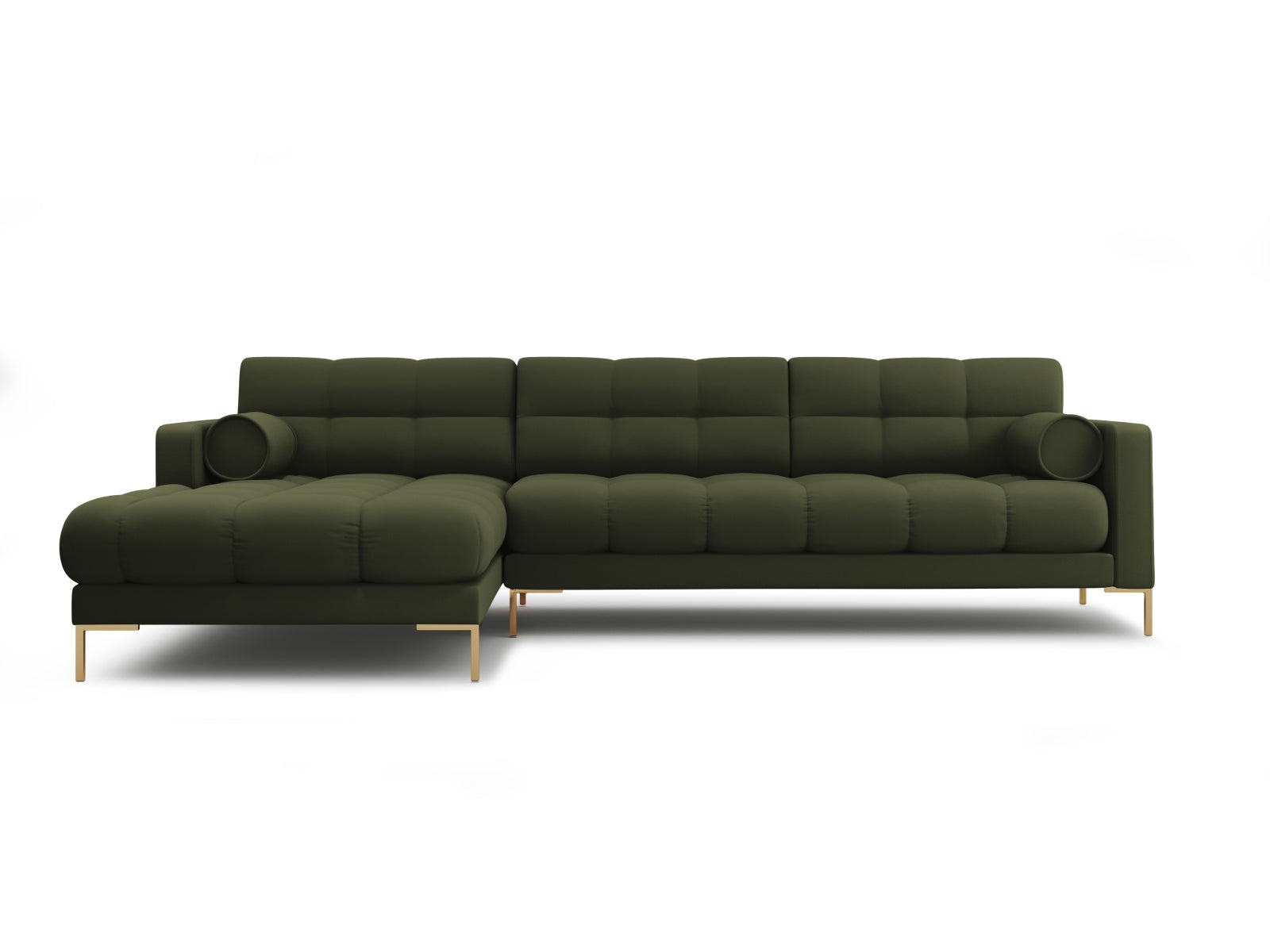 5-Sitzer Ecksofa links Bali in Green-Neve präsentiert im Onlineshop von KAQTU Design AG. Ecksofa links ist von Cosmopolitan Design