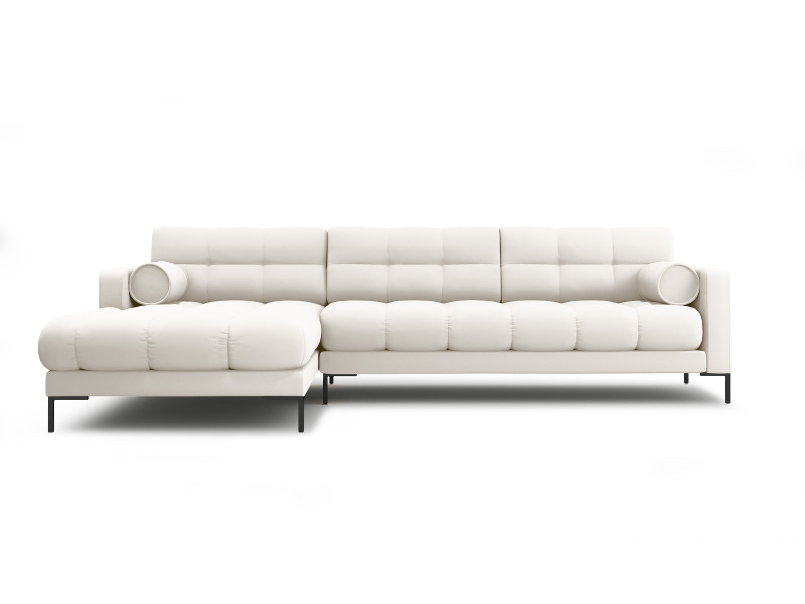 5-Sitzer Ecksofa links Bali in Light Beige-Neve präsentiert im Onlineshop von KAQTU Design AG. Ecksofa links ist von Cosmopolitan Design