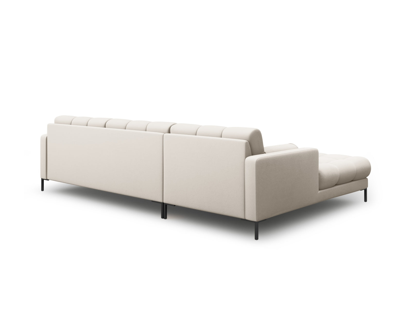 5-Sitzer Ecksofa links Bali in Beige-Neve präsentiert im Onlineshop von KAQTU Design AG. Ecksofa links ist von Cosmopolitan Design