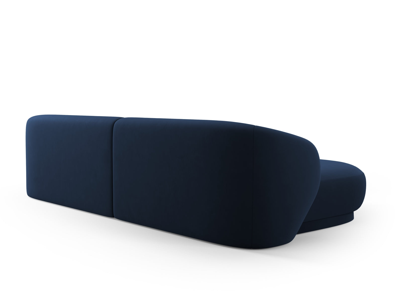 Erleben Sie das Camden Velour links Ecksofa von Cosmopolitan Design – ein stilvolles 4-Sitzer Sofa, das Komfort und modernes Design perfekt kombiniert.