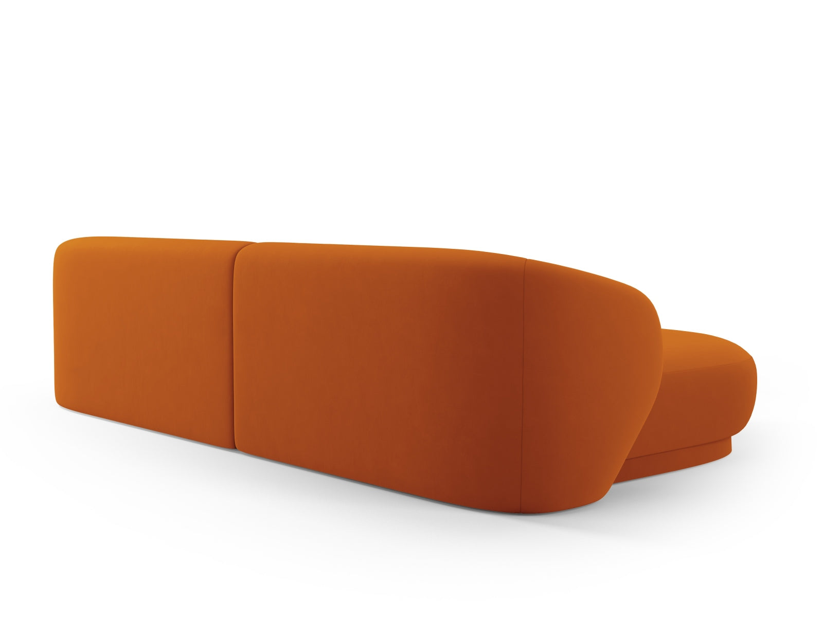 Erleben Sie das Camden Velour links Ecksofa von Cosmopolitan Design – ein stilvolles 4-Sitzer Sofa, das Komfort und modernes Design perfekt kombiniert.