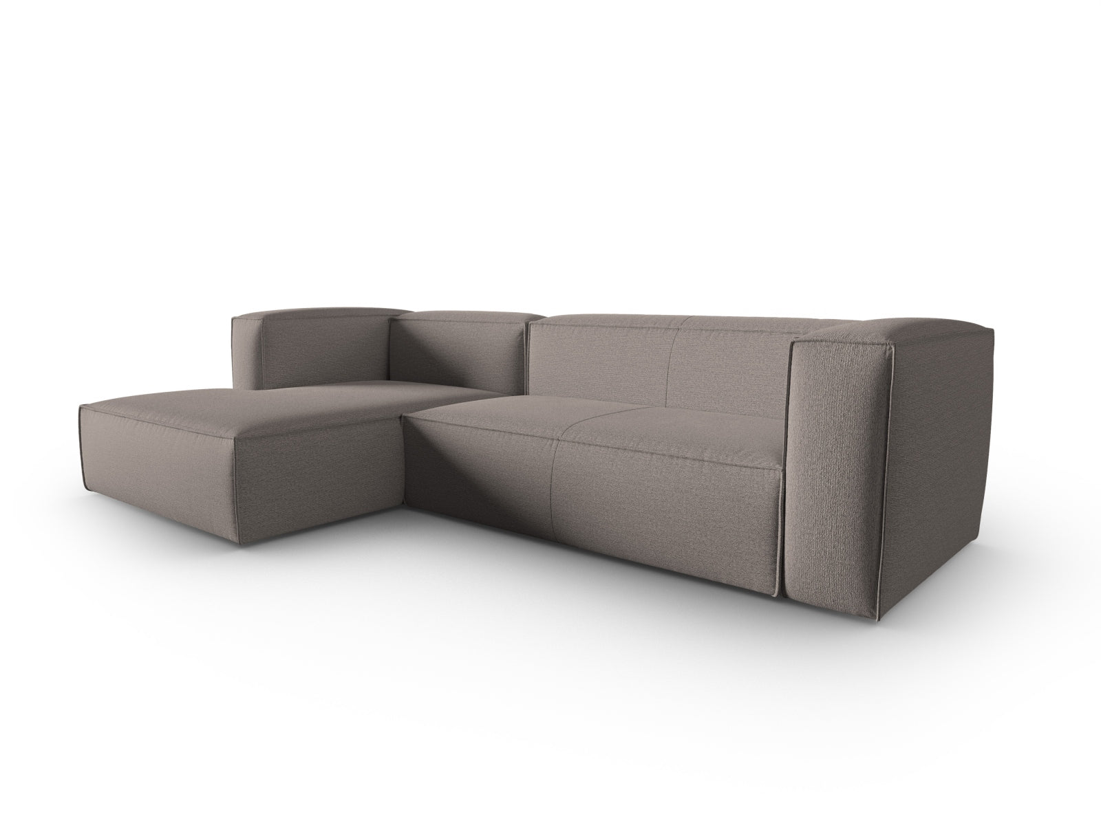Mackay Ecksofa links 4 Sitzer in Cappuccino präsentiert im Onlineshop von KAQTU Design AG. Ecksofa links ist von Cosmopolitan Design