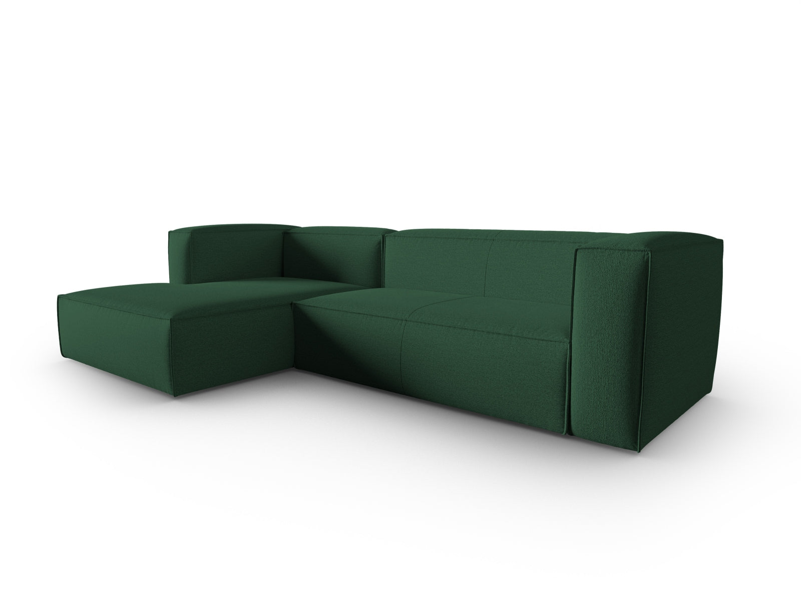 Mackay Ecksofa links 4 Sitzer in Green präsentiert im Onlineshop von KAQTU Design AG. Ecksofa links ist von Cosmopolitan Design