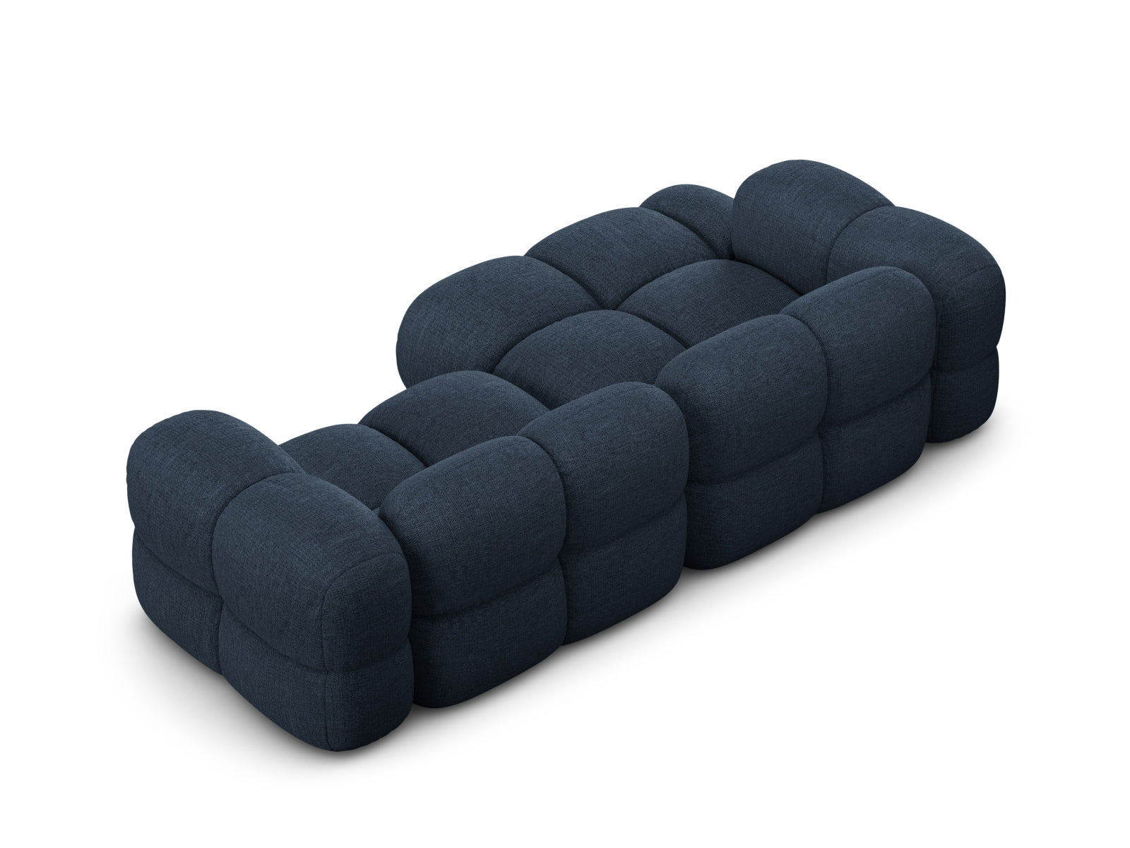 Modernes Loretto Ecksofa links 3 Sitzer 147cm von Cosmopolitan Design: Ideal für kleine Räume, vereint Stil, Komfort und Nachhaltigkeit.
