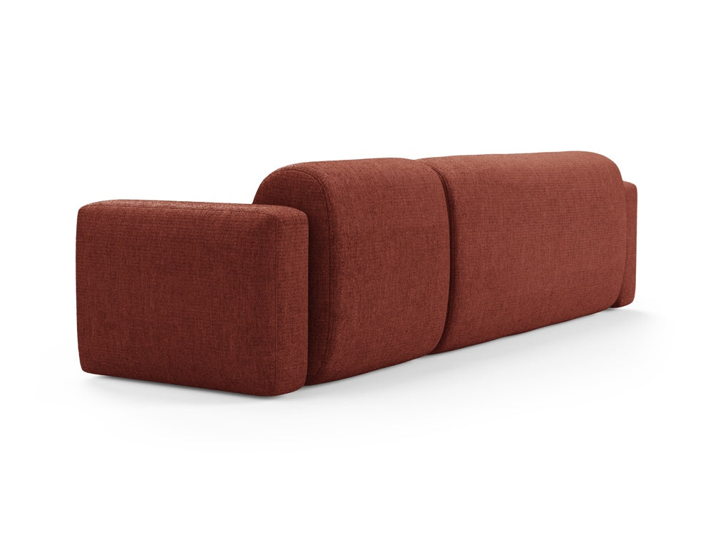 Strino Modulares Ecksofa links 3 Sitzer in Coral präsentiert im Onlineshop von KAQTU Design AG. Ecksofa links ist von Cosmopolitan Design