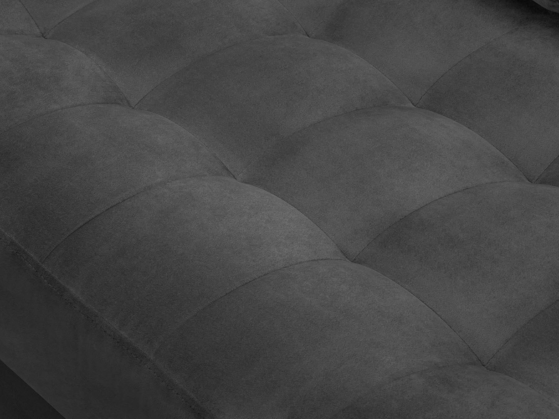 4-Sitzer Ecksofa links Aspen in Dark Grey-Salvador präsentiert im Onlineshop von KAQTU Design AG. Ecksofa links ist von Cosmopolitan Design