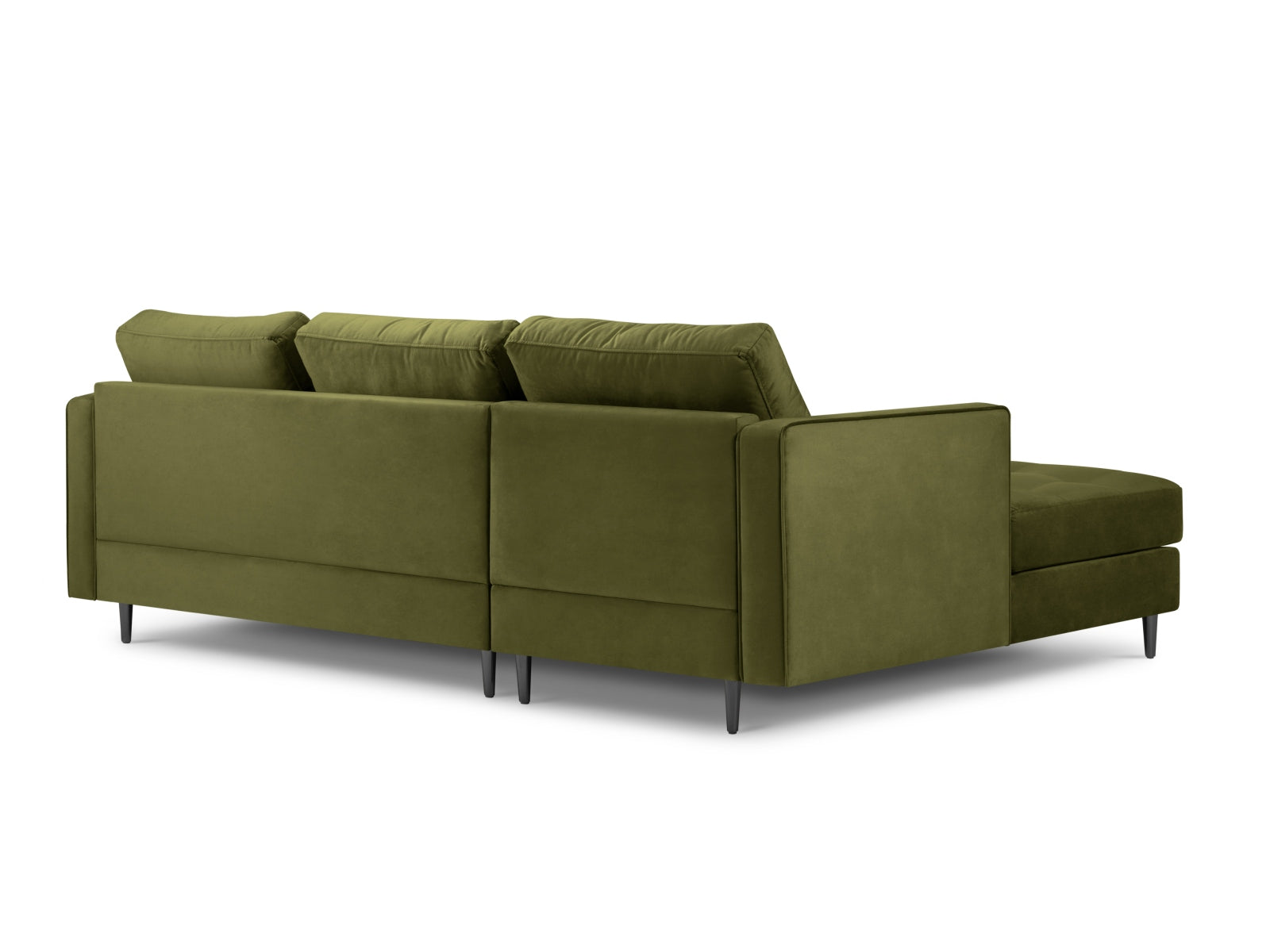 4-Sitzer Ecksofa links Aspen in Green-Salvador präsentiert im Onlineshop von KAQTU Design AG. Ecksofa links ist von Cosmopolitan Design