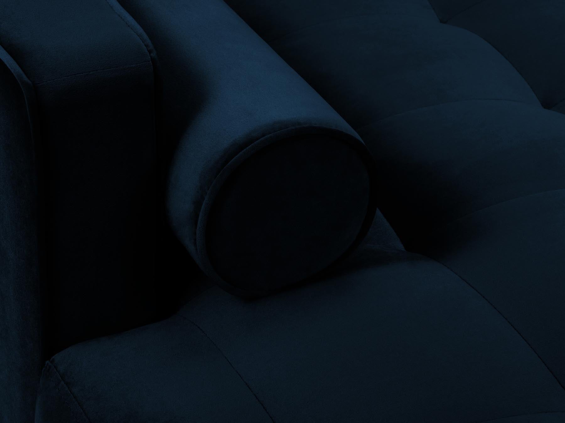 4-Sitzer Ecksofa links Aspen in Royal Blue-Salvador präsentiert im Onlineshop von KAQTU Design AG. Ecksofa links ist von Cosmopolitan Design