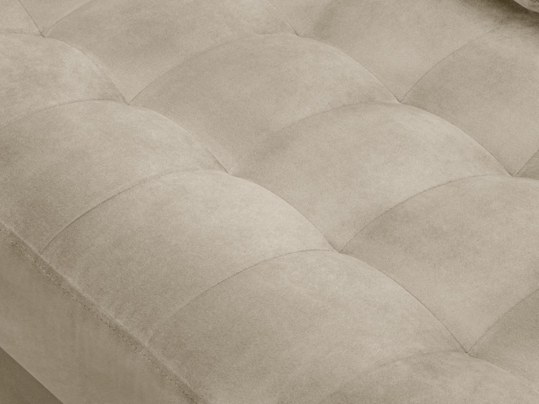 4-Sitzer Ecksofa links Aspen in Dark Beige-Salvador präsentiert im Onlineshop von KAQTU Design AG. Ecksofa links ist von Cosmopolitan Design
