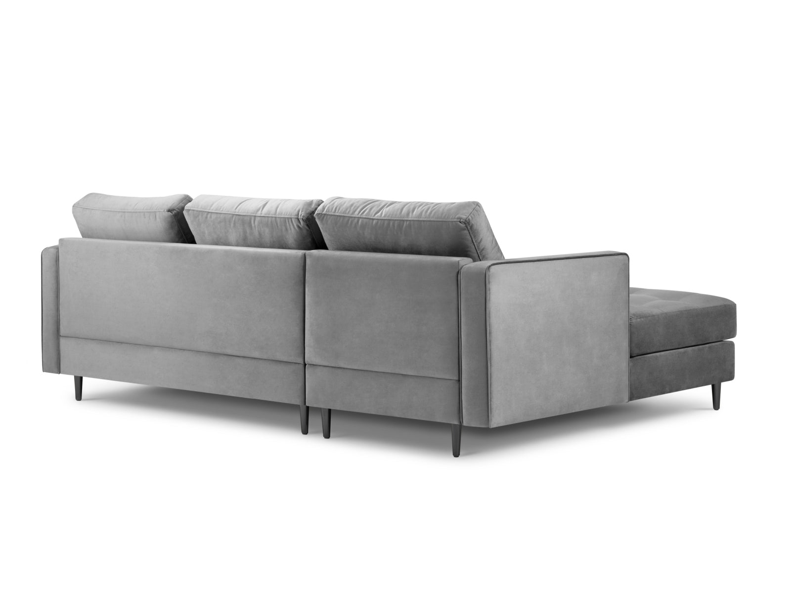 4-Sitzer Ecksofa links Aspen in Grey-Salvador präsentiert im Onlineshop von KAQTU Design AG. Ecksofa links ist von Cosmopolitan Design