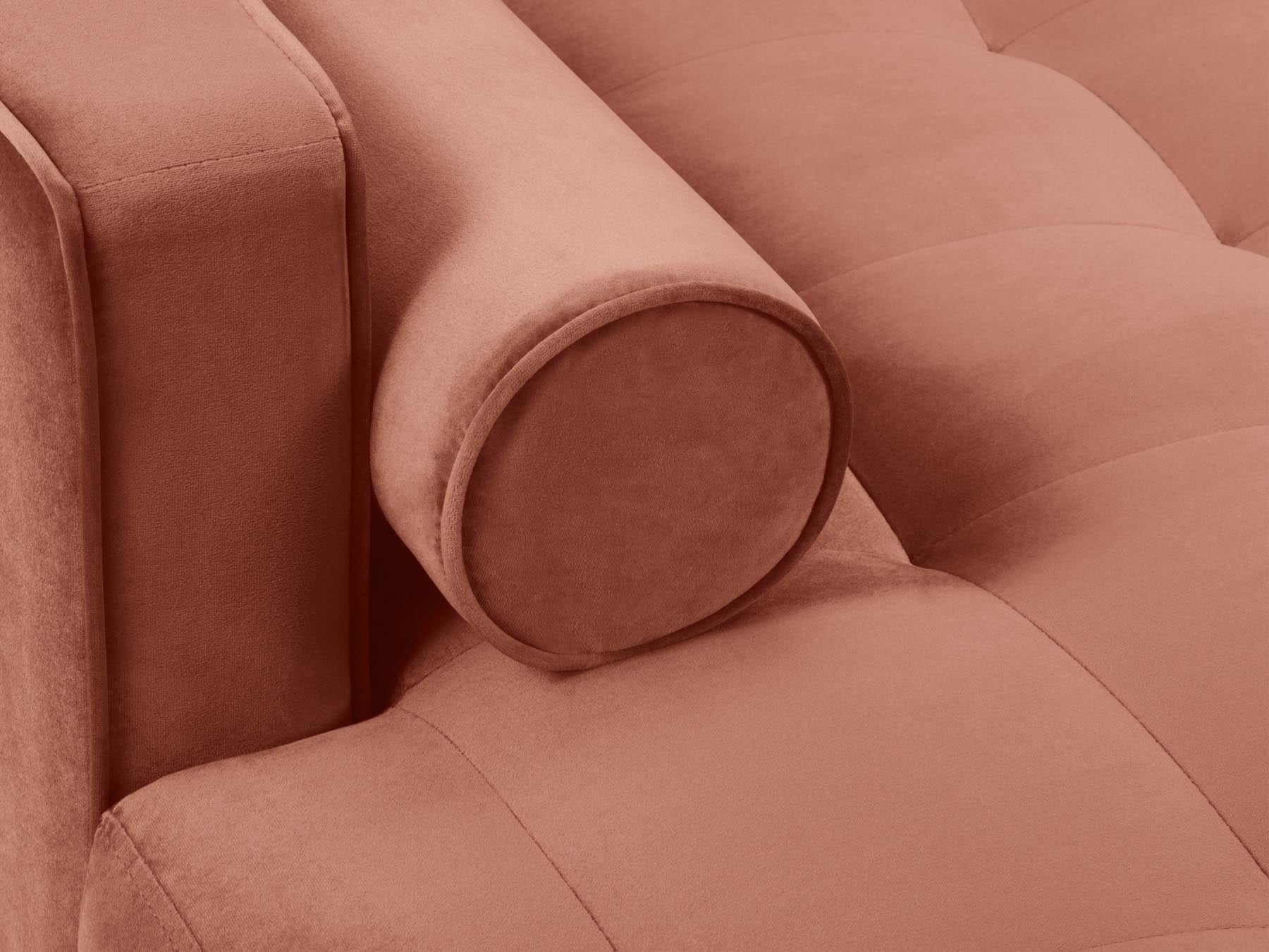 4-Sitzer Ecksofa links Aspen in Pink-Salvador präsentiert im Onlineshop von KAQTU Design AG. Ecksofa links ist von Cosmopolitan Design