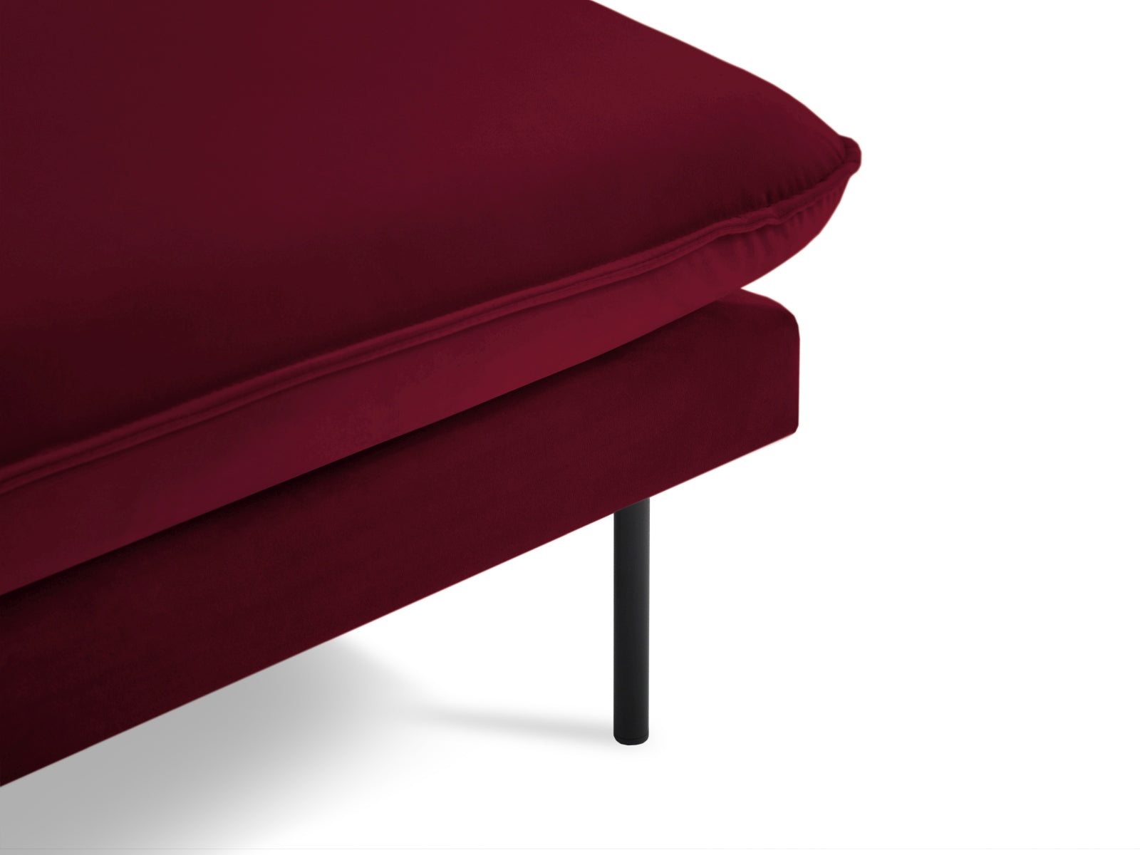 Erleben Sie das stilvolle Vienna Velour Ecksofa links 5 Sitzer 170cm von Cosmopolitan Design – ideal für gesellige Abende und entspannte Stunden!
