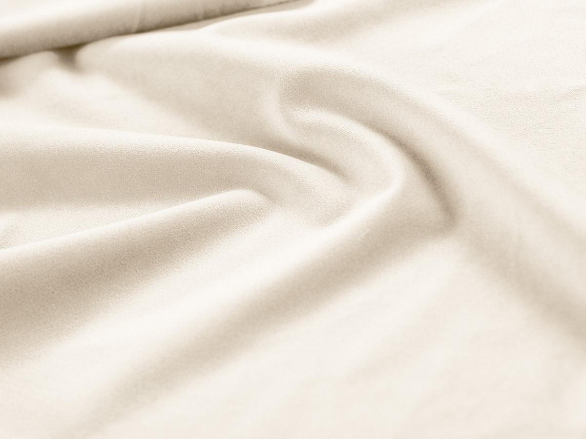 Vienna Velour Ecksofa links 5 Sitzer 170cm in Light Beige/Gold-Bluvel präsentiert im Onlineshop von KAQTU Design AG. Ecksofa links ist von Cosmopolitan Design