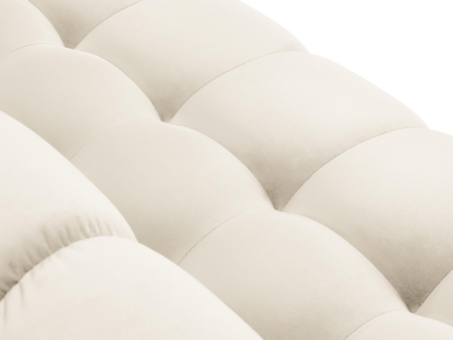 5-Sitzer Ecksofa links Bali in Light Beige-Bluvel präsentiert im Onlineshop von KAQTU Design AG. Ecksofa links ist von Cosmopolitan Design