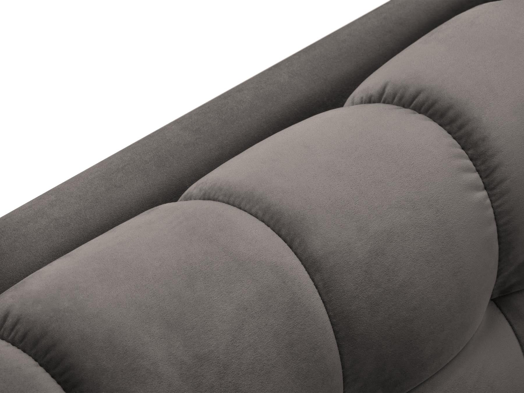 5-Sitzer Ecksofa links Bali in Light Grey-Bluvel präsentiert im Onlineshop von KAQTU Design AG. Ecksofa links ist von Cosmopolitan Design
