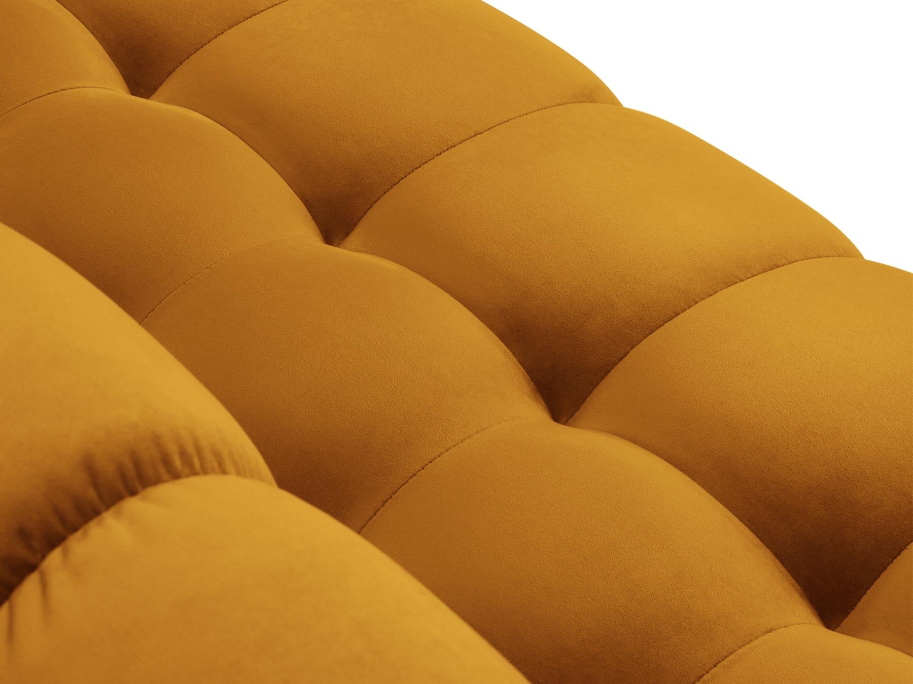 5-Sitzer Ecksofa links Bali in Yellow-Bluvel präsentiert im Onlineshop von KAQTU Design AG. Ecksofa links ist von Cosmopolitan Design