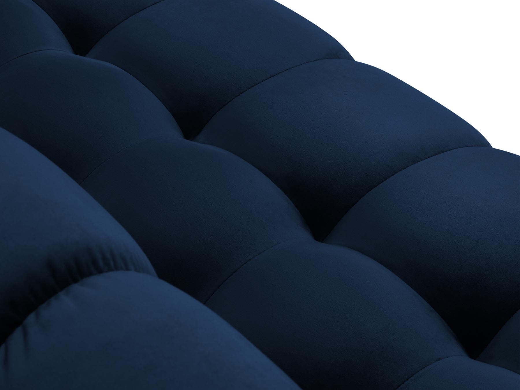 5-Sitzer Ecksofa links Bali in Royal Blue-Bluvel präsentiert im Onlineshop von KAQTU Design AG. Ecksofa links ist von Cosmopolitan Design