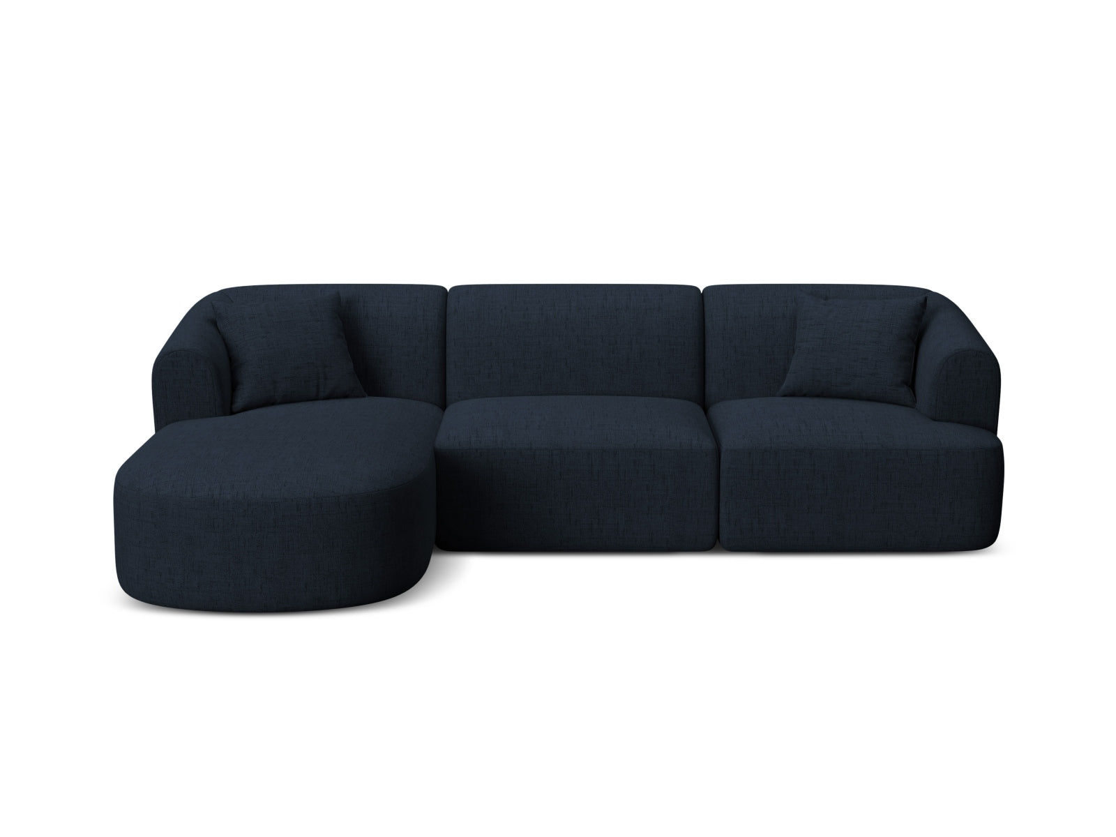 Campi Modulares Ecksofa links 4 Sitzer in Royal Blue präsentiert im Onlineshop von KAQTU Design AG. Ecksofa links ist von Cosmopolitan Design