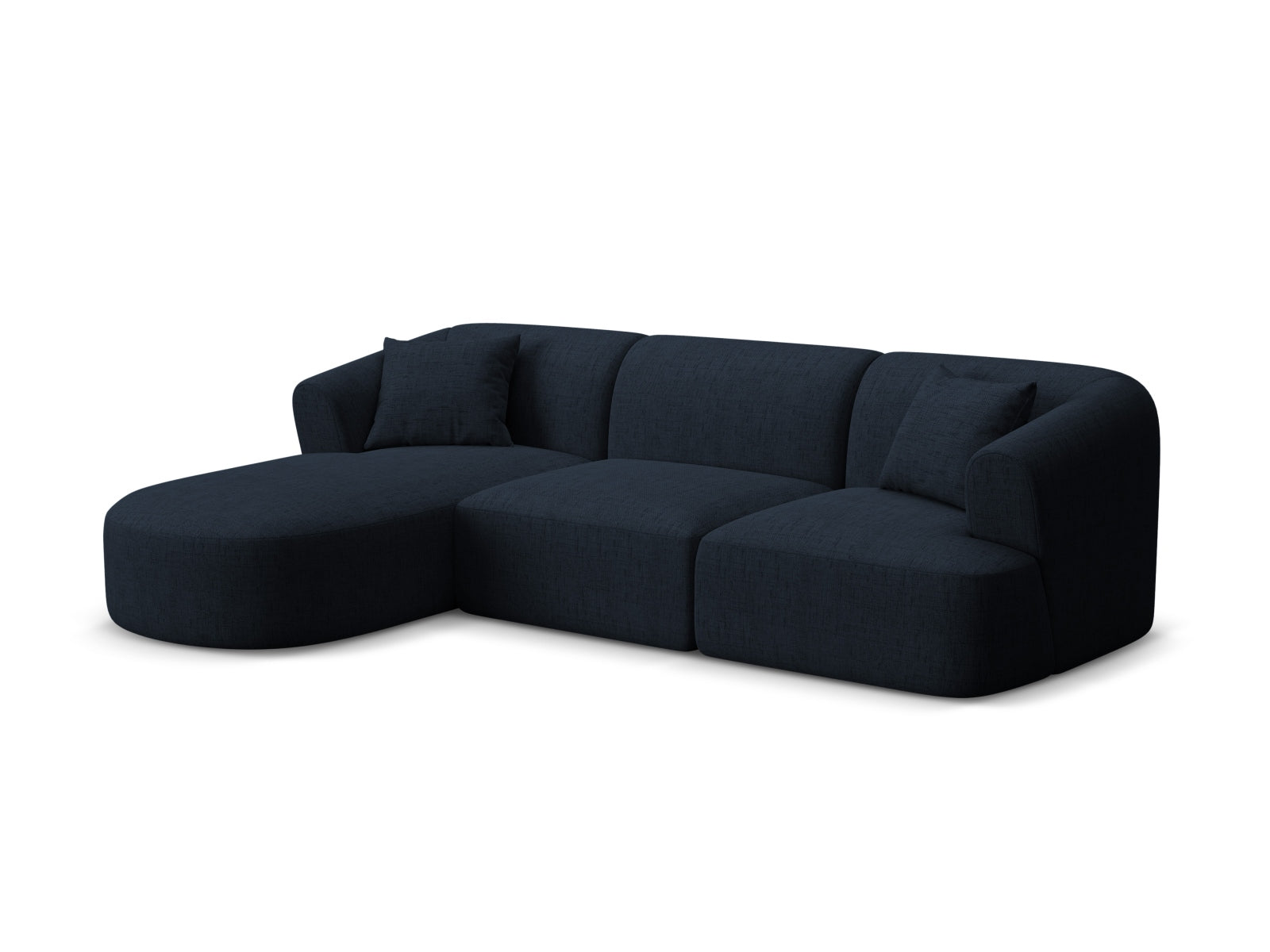 Erleben Sie das elegante Campi Modulares Ecksofa links 4 Sitzer von Cosmopolitan Design – ideal für Ihr modernes Zuhause, vielseitig und komfortabel.