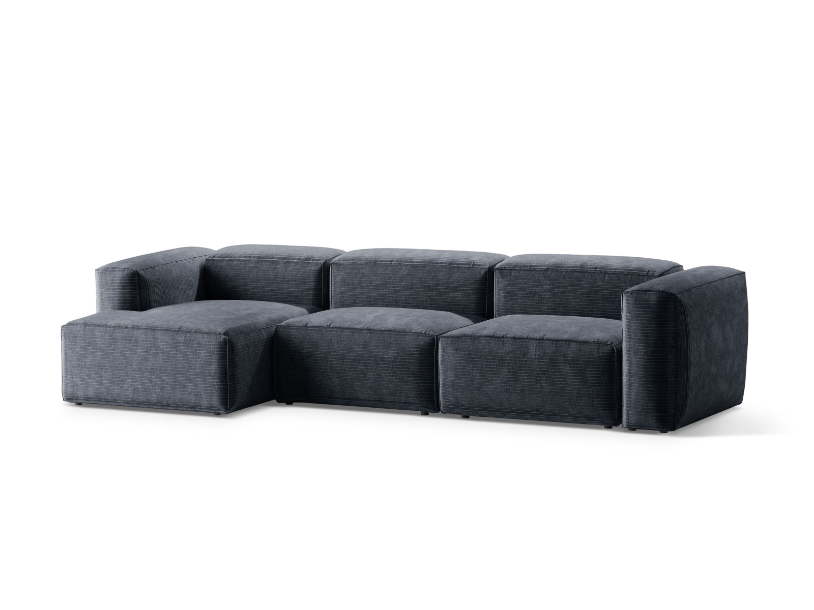 Entdecken Sie das elegante Bergamo Modulare Ecksofa links 4 Sitzer von Cosmopolitan Design – perfekt für Ihr modernes Zuhause und gemütliche Stunden!