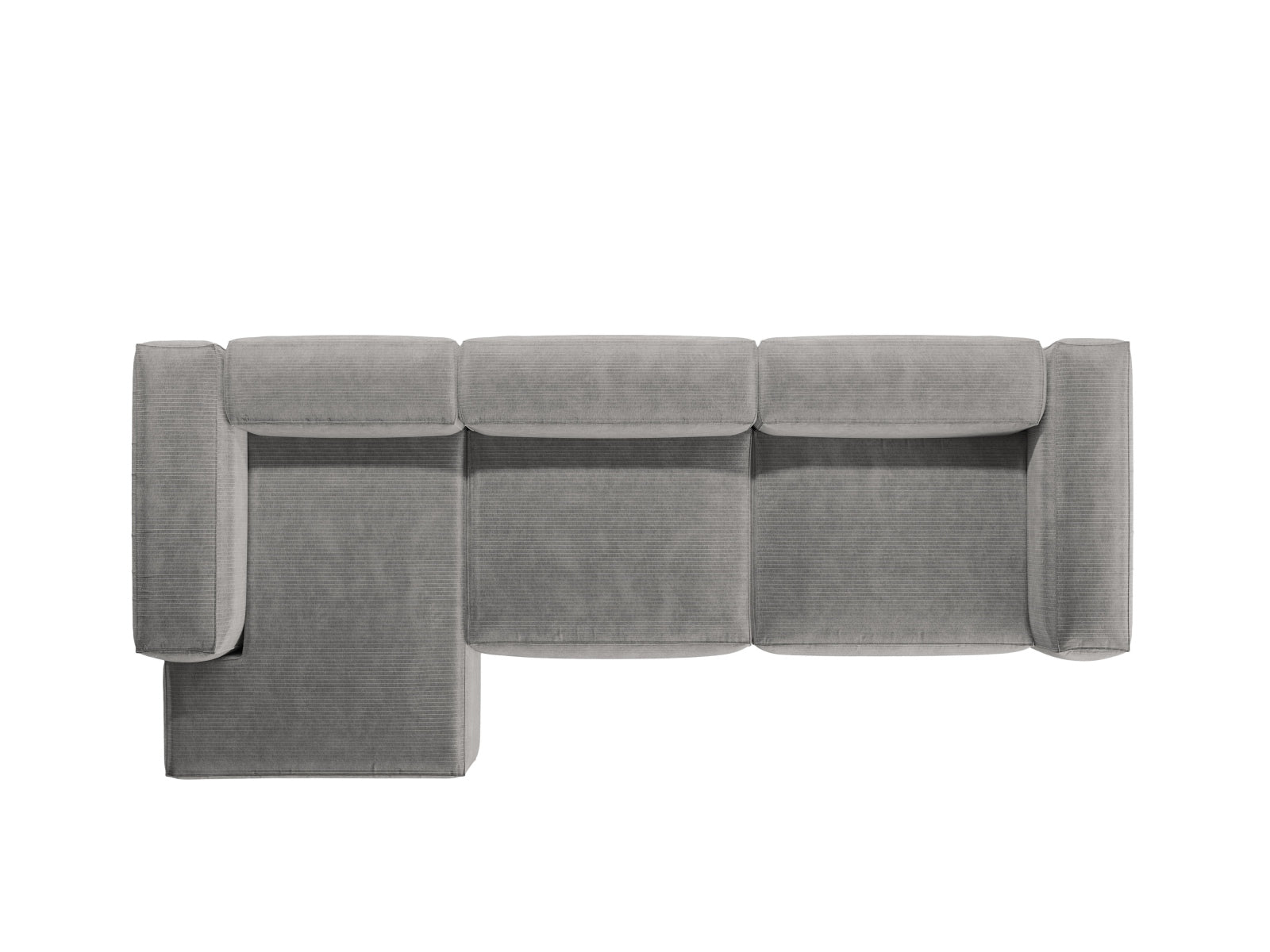 Erleben Sie das stilvolle Bergamo Modulare Ecksofa links 4 Sitzer von Cosmopolitan Design – ideal für Ihr modernes Wohnzimmer und entspannte Abende!