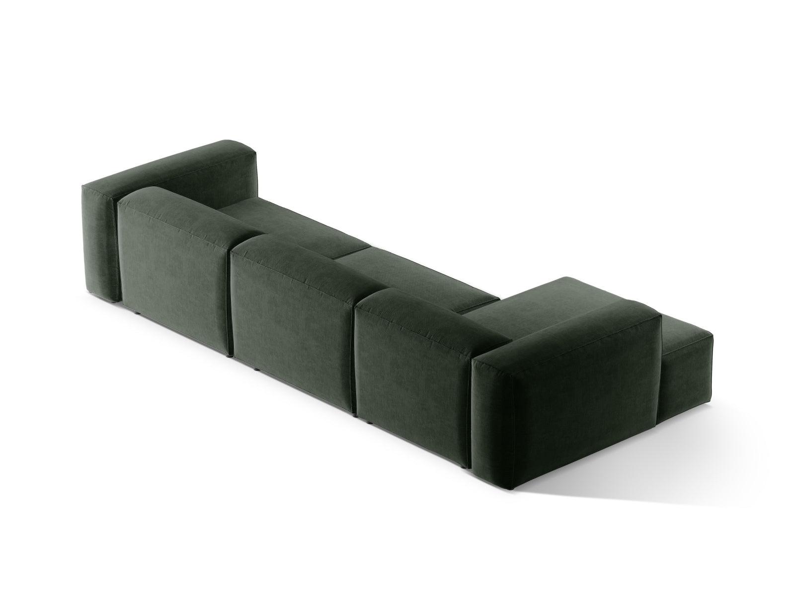 Entdecken Sie das elegante Bergamo Modulare Ecksofa links 4 Sitzer von Cosmopolitan Design – perfekt für Ihr modernes Zuhause und gemütliche Stunden!
