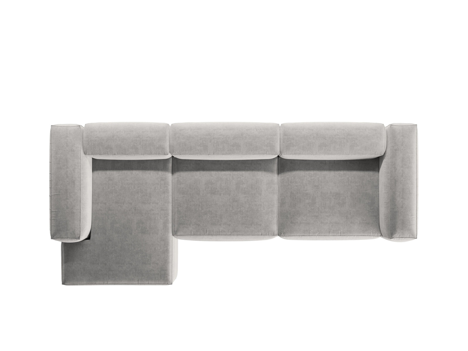 Erleben Sie das stilvolle Bergamo Modulare Ecksofa links 4 Sitzer von Cosmopolitan Design – ideal für Ihr modernes Wohnzimmer und entspannte Abende!