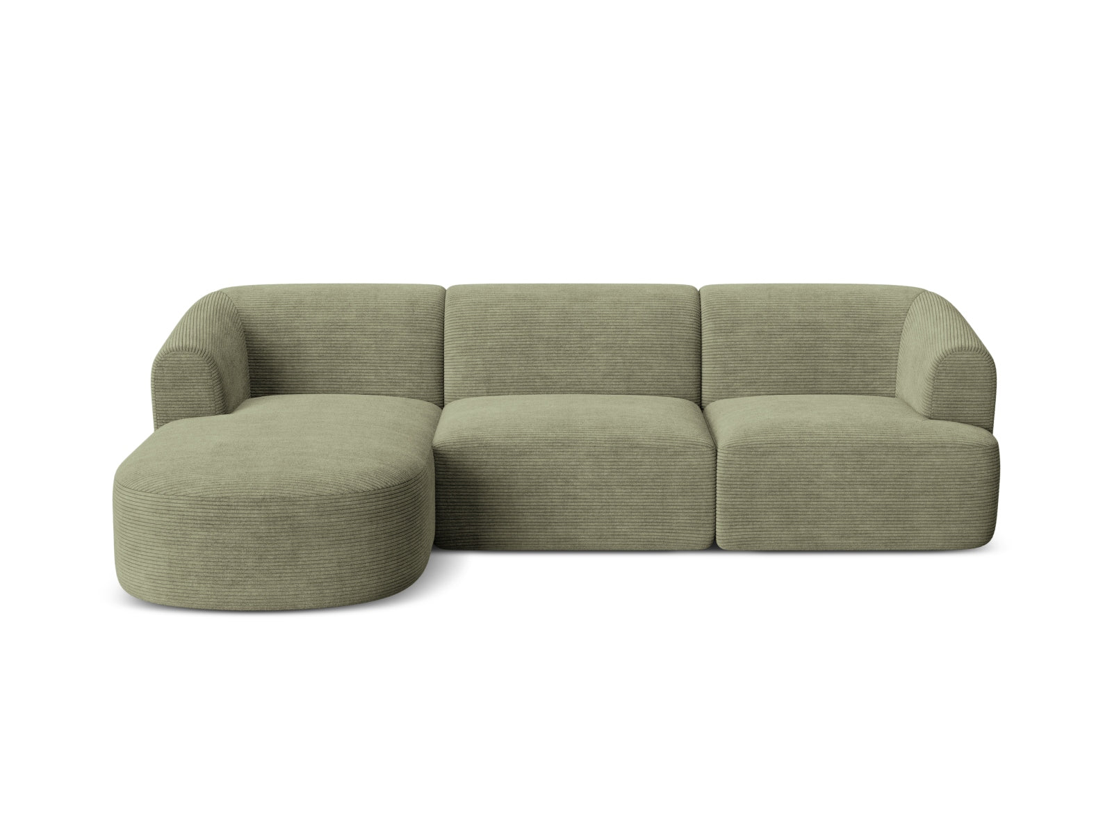 Entdecken Sie das stilvolle Campi Modulares Ecksofa links 4 Sitzer von Cosmopolitan Design – perfekt für Ihr modernes Wohnzimmer, flexibel und bequem.
