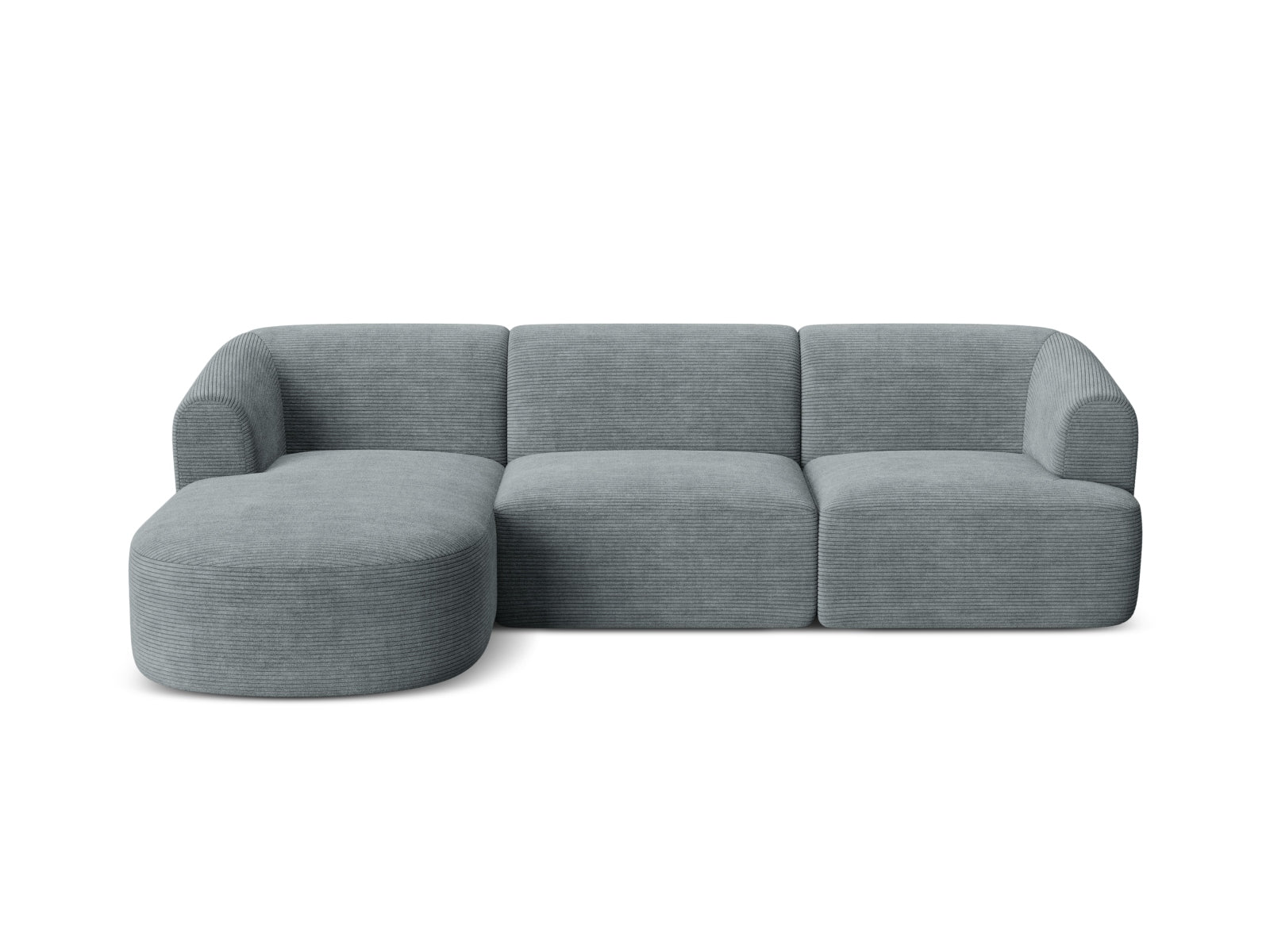 Entdecken Sie das stilvolle Campi Modulares Ecksofa links 4 Sitzer von Cosmopolitan Design – perfekt für Ihr modernes Wohnzimmer, flexibel und bequem.