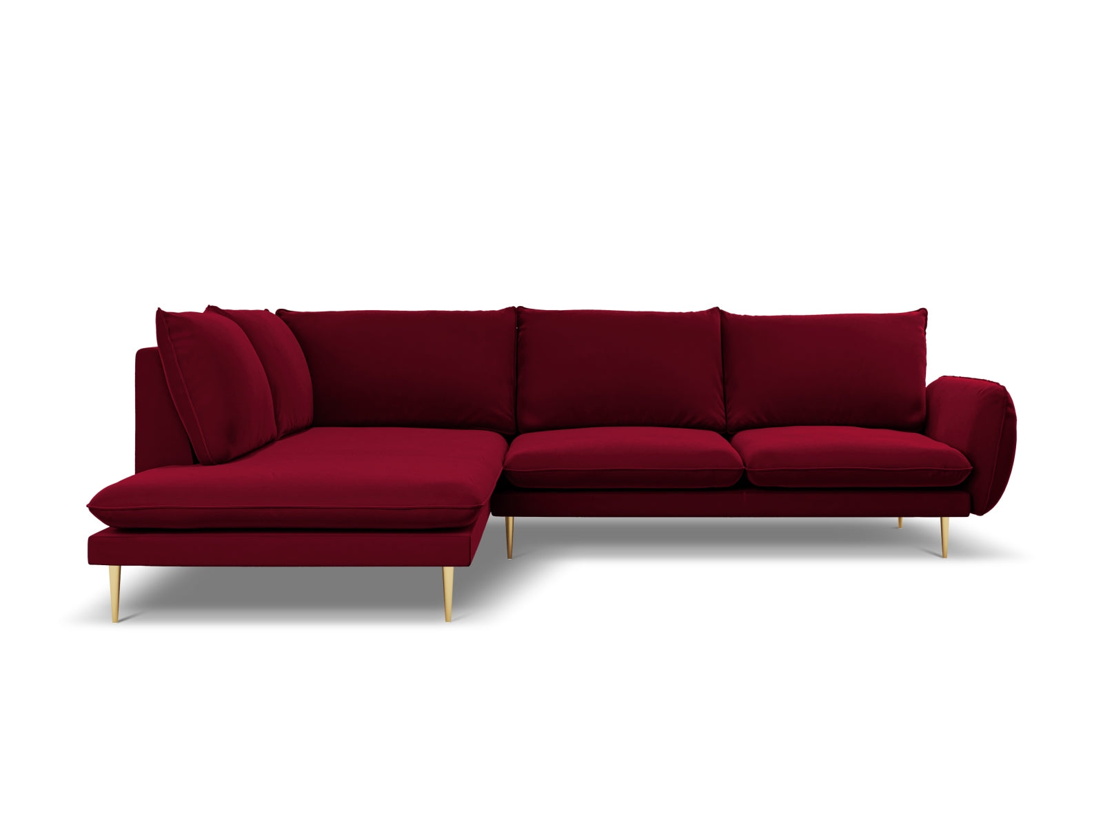 Entdecken Sie das elegante Vienna Velour Ecksofa links für 6 Personen. Stilvoll, komfortabel und ideal für Ihr Wohnzimmer – jetzt bei KAQTU erhältlich!