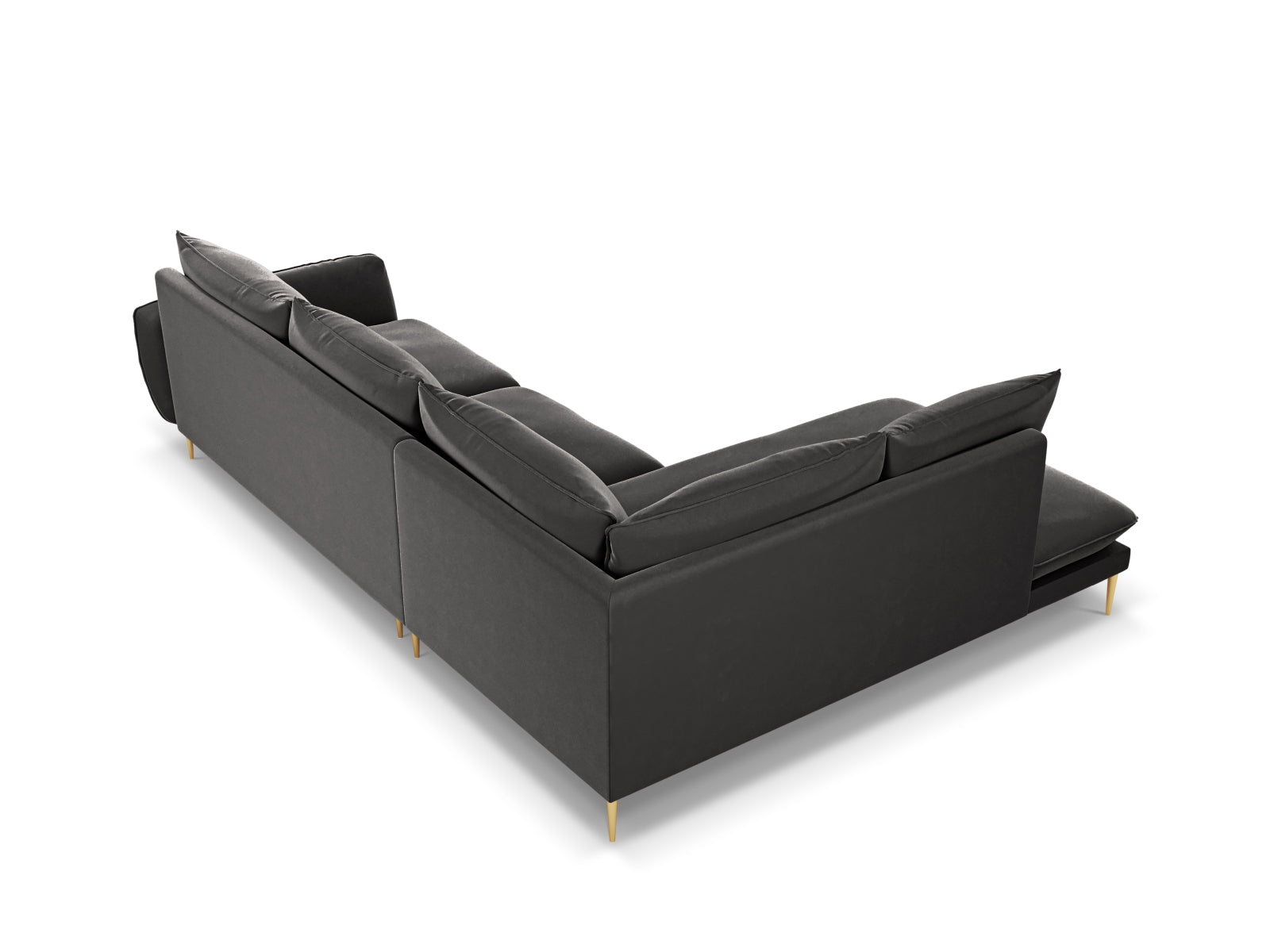 Entdecken Sie das elegante Vienna Velour Ecksofa links für 6 Personen. Stilvolles Design, hochwertige Materialien und maximaler Komfort für Ihr Zuhause.