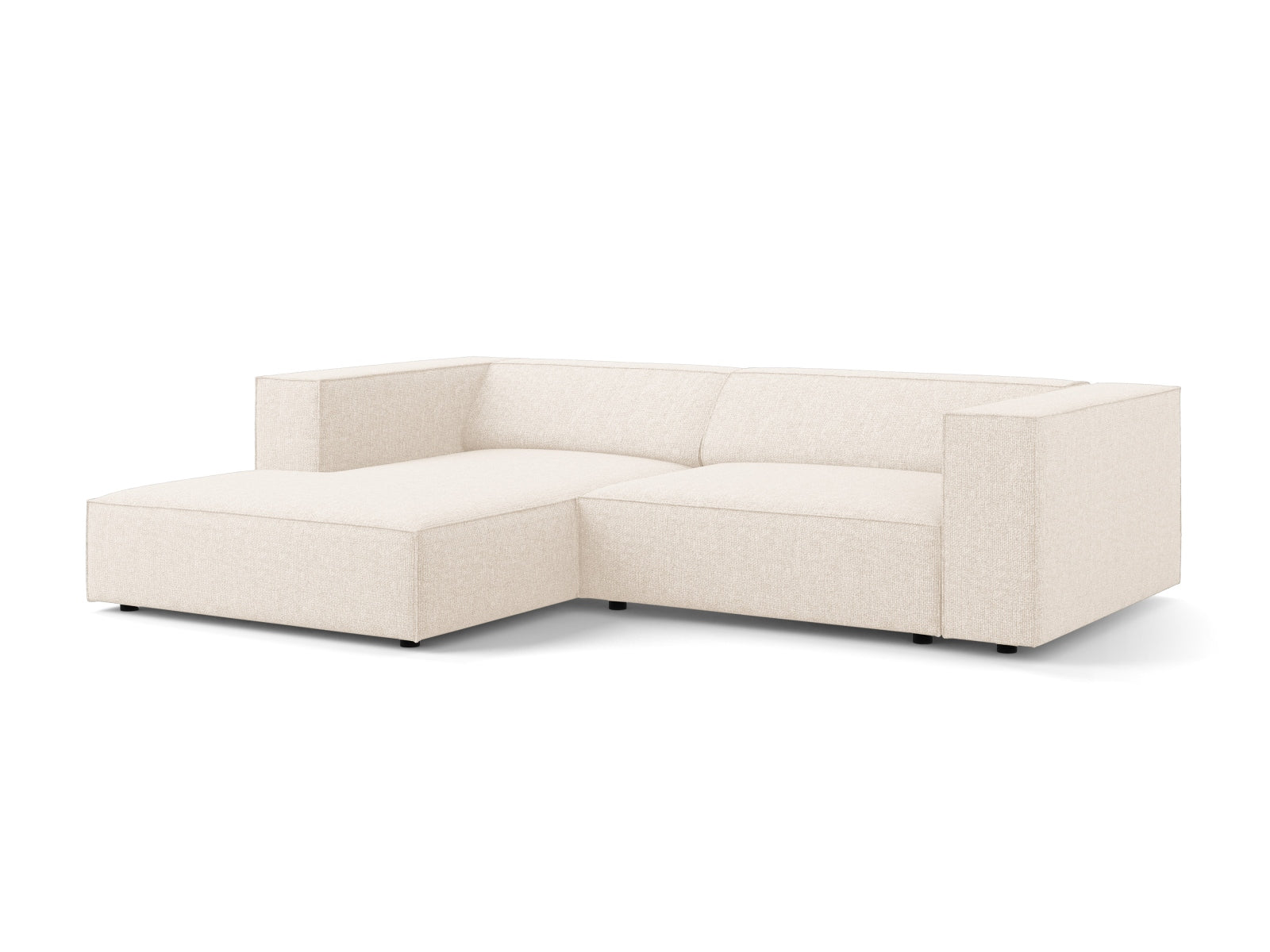 Arendal Ecksofa links 3 Sitzer in Light Beige präsentiert im Onlineshop von KAQTU Design AG. Ecksofa links ist von Cosmopolitan Design