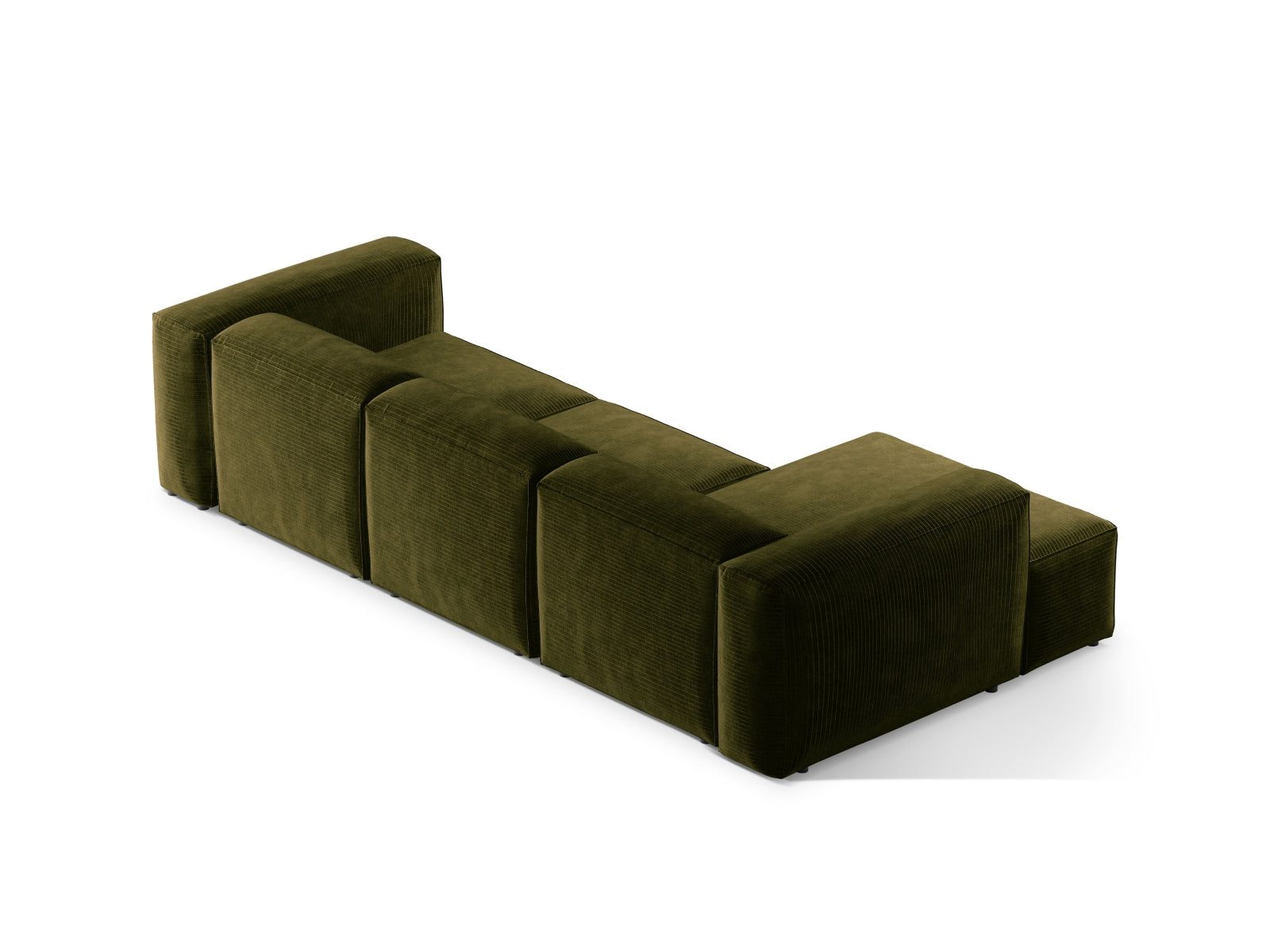 Entdecken Sie das elegante Bergamo Modulare Ecksofa links 3 Sitzer von Cosmopolitan Design – perfekt für Ihr modernes Zuhause und gemütliche Stunden!