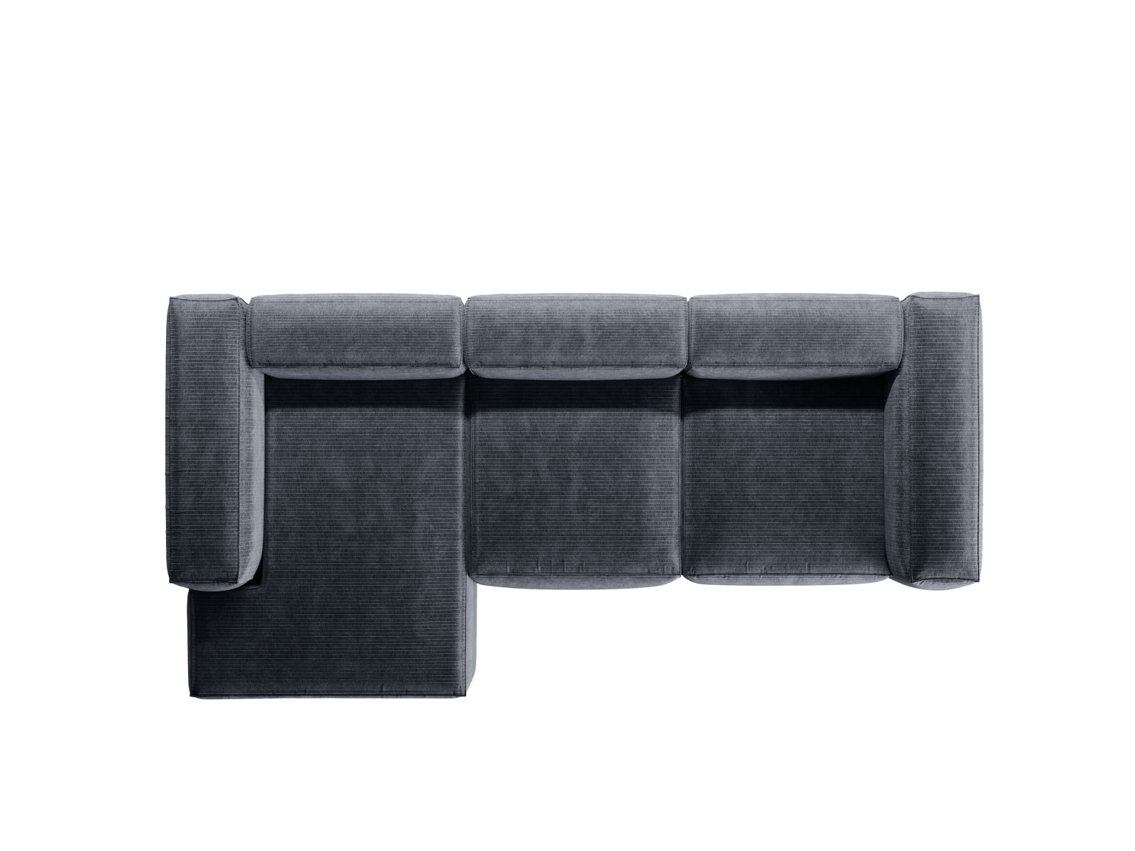 Erleben Sie das stilvolle Bergamo Modulare Ecksofa links 3 Sitzer von Cosmopolitan Design – ideal für Ihr modernes Wohnzimmer und entspannte Abende!