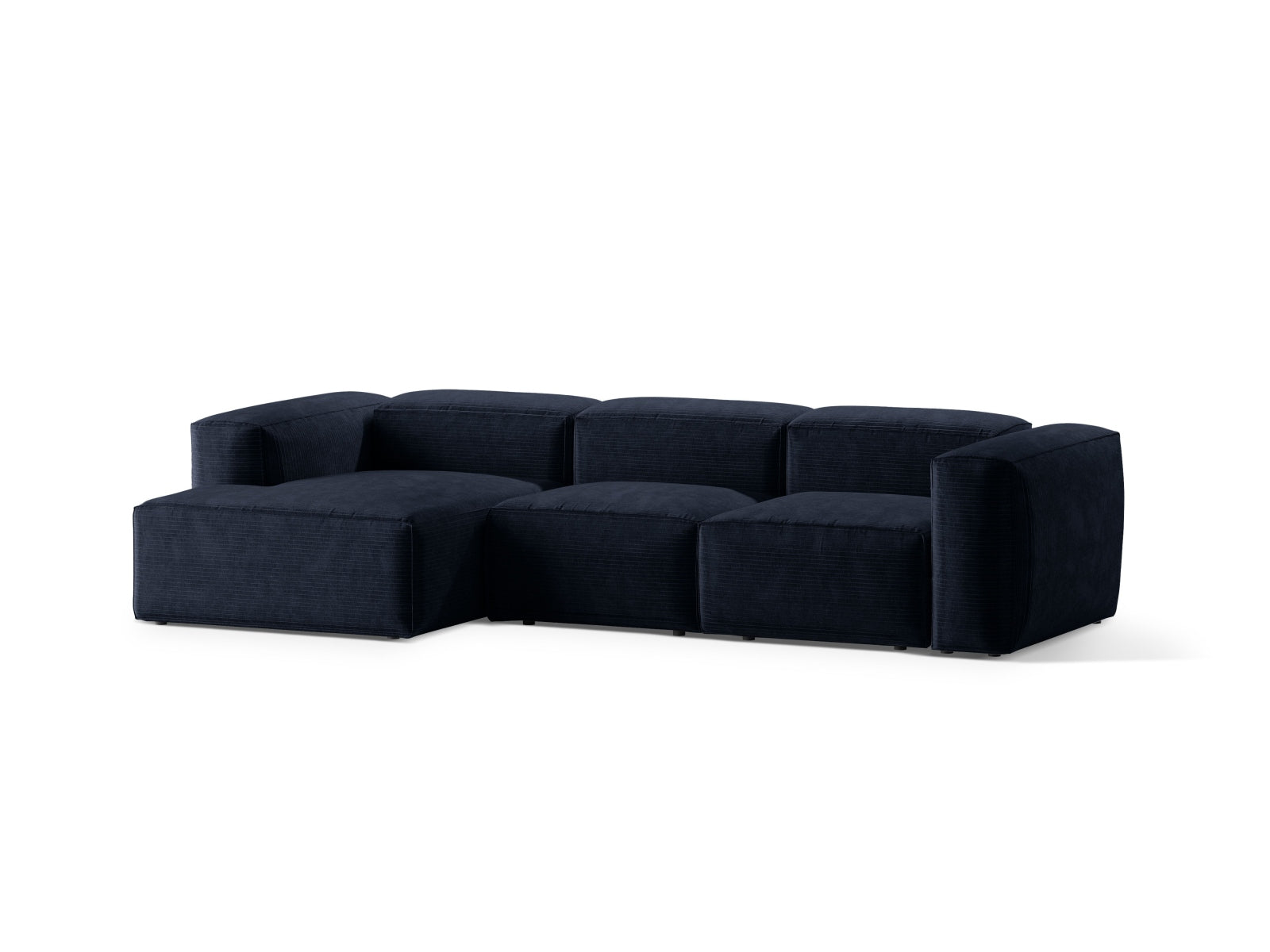 Entdecken Sie das elegante Bergamo Modulare Ecksofa links 3 Sitzer von Cosmopolitan Design – perfekt für Ihr modernes Zuhause und gemütliche Stunden!