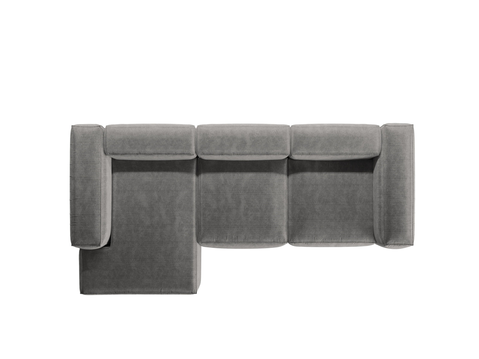 Entdecken Sie das elegante Bergamo Modulare Ecksofa links 3 Sitzer von Cosmopolitan Design – perfekt für Ihr modernes Zuhause und gemütliche Stunden!