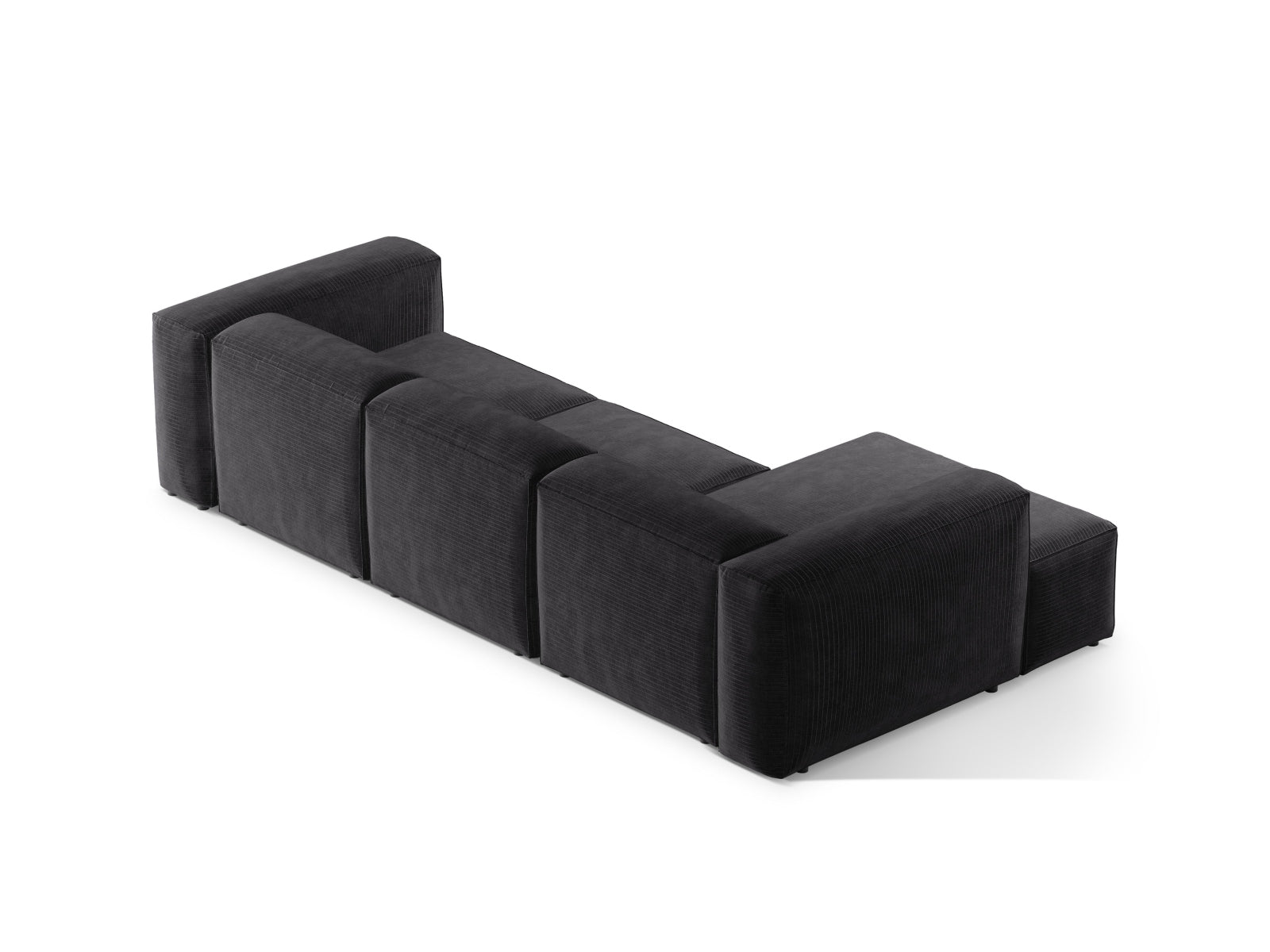 Erleben Sie das stilvolle Bergamo Modulare Ecksofa links 3 Sitzer von Cosmopolitan Design – ideal für Ihr modernes Wohnzimmer und entspannte Abende!
