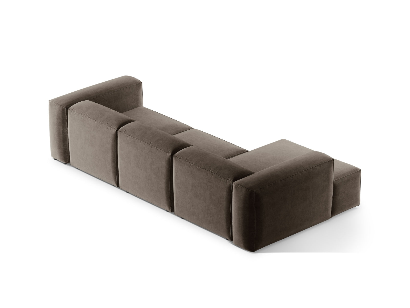 Erleben Sie das stilvolle Bergamo Modulare Ecksofa links 3 Sitzer von Cosmopolitan Design – ideal für Ihr modernes Wohnzimmer und entspannte Abende!