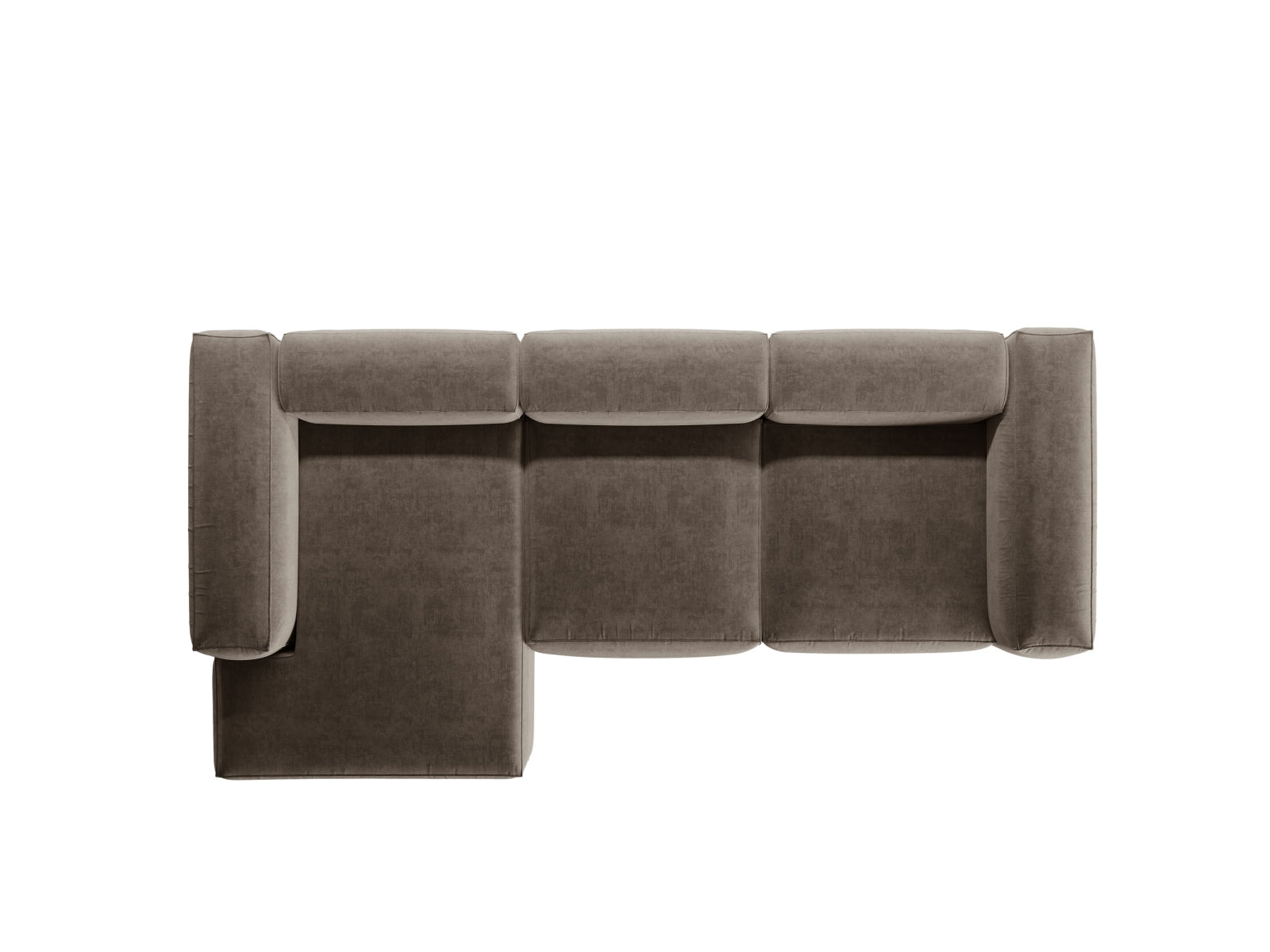 Entdecken Sie das elegante Bergamo Modulare Ecksofa links 3 Sitzer von Cosmopolitan Design – perfekt für Ihr modernes Zuhause und gemütliche Stunden!